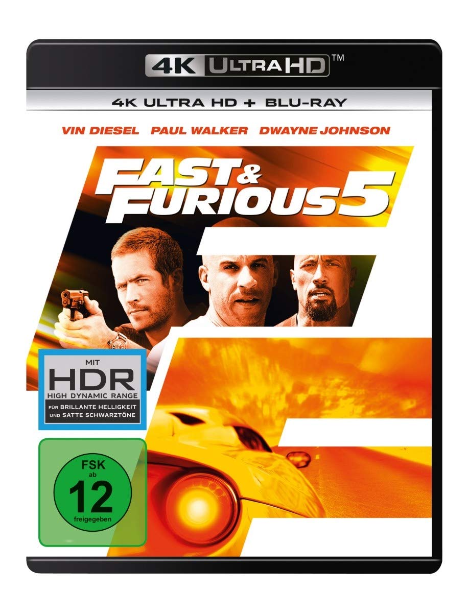 Fast & Furious 5 (4K Ultra-HD) (+ Blu-ray 2D) Films