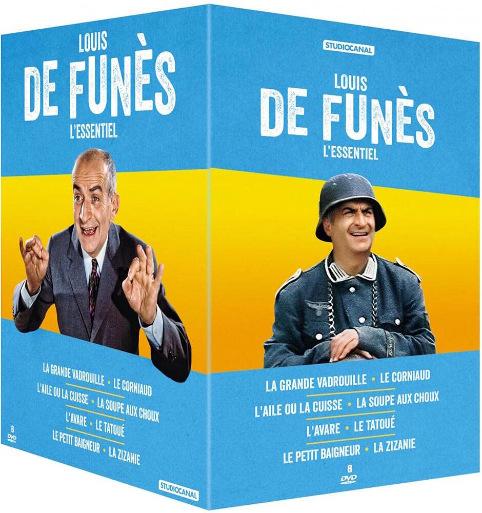 Coffret louis de funès l'essentiel 8 films Films