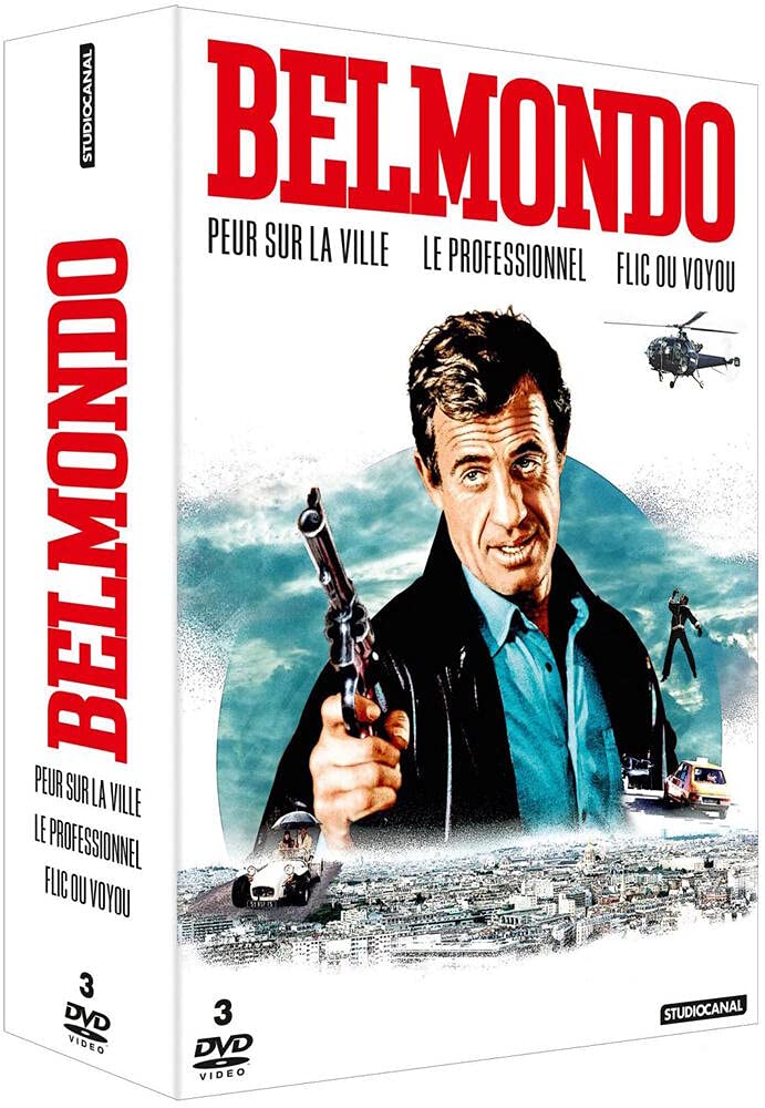 Belmondo-Coffret : Peur sur la Ville + Le Professionnel + Flic ou voyou Movies