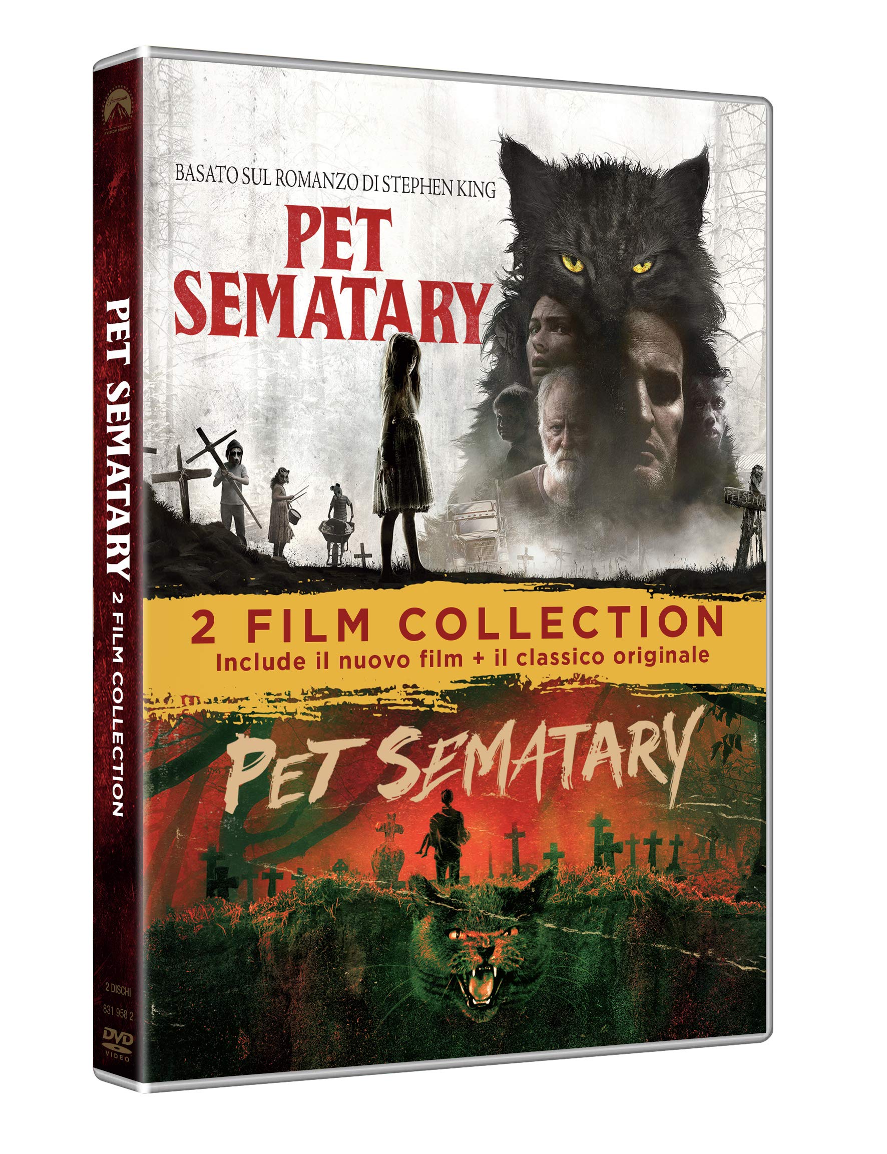 CLARKE,SEIMETZ,LITHGOW,LAURENCE,LAVOIE,LAVOIE,LAVOIE,AHMED,MIDKIFF,GWYNNE,CROSBY - PET SEMATARY COLLECTION (BOX 2 DV) (2 DVD) Movies