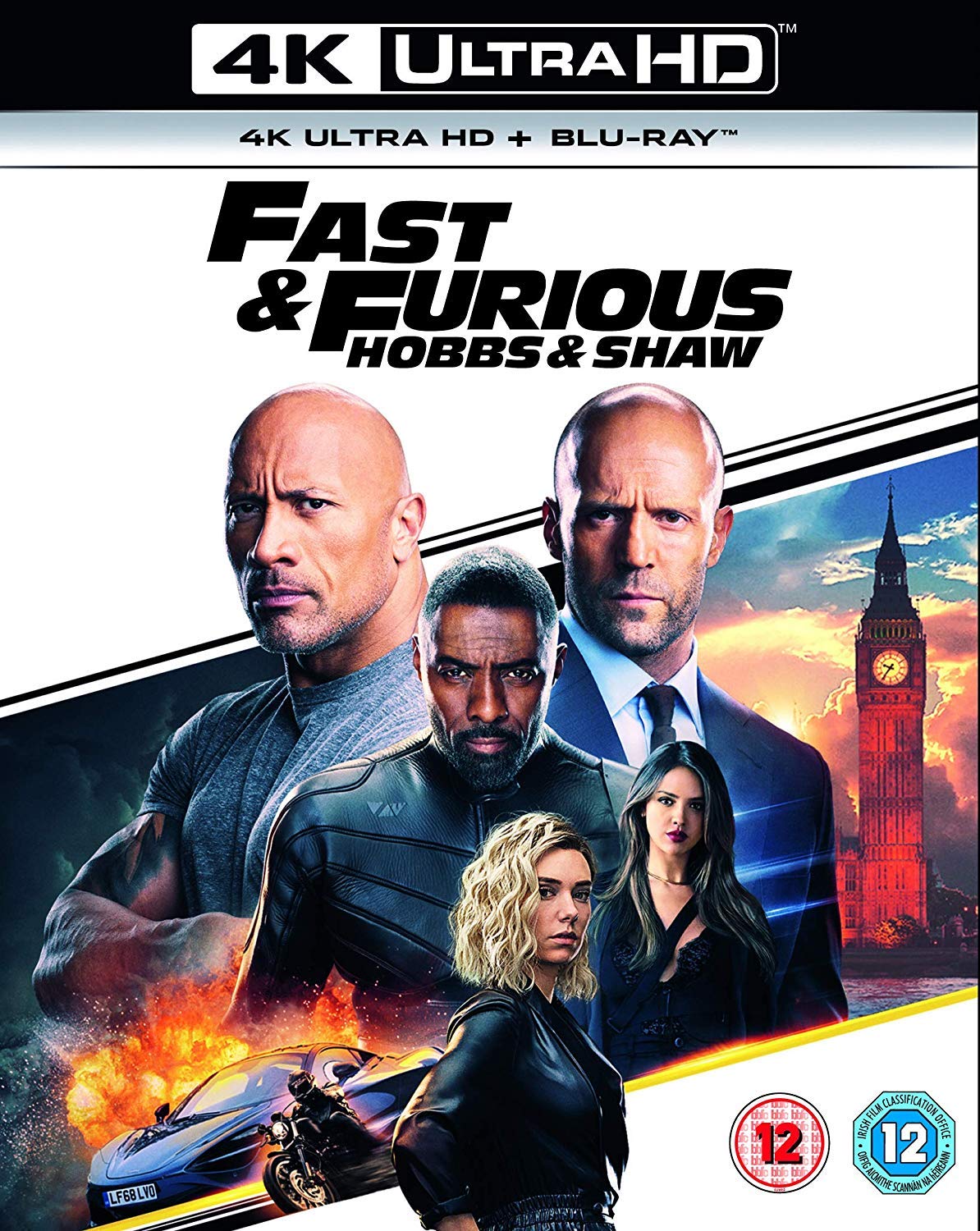 Fast & Furious Presents Hobbs & Shaw (4K Ultra-HD + Blu-ray) Films