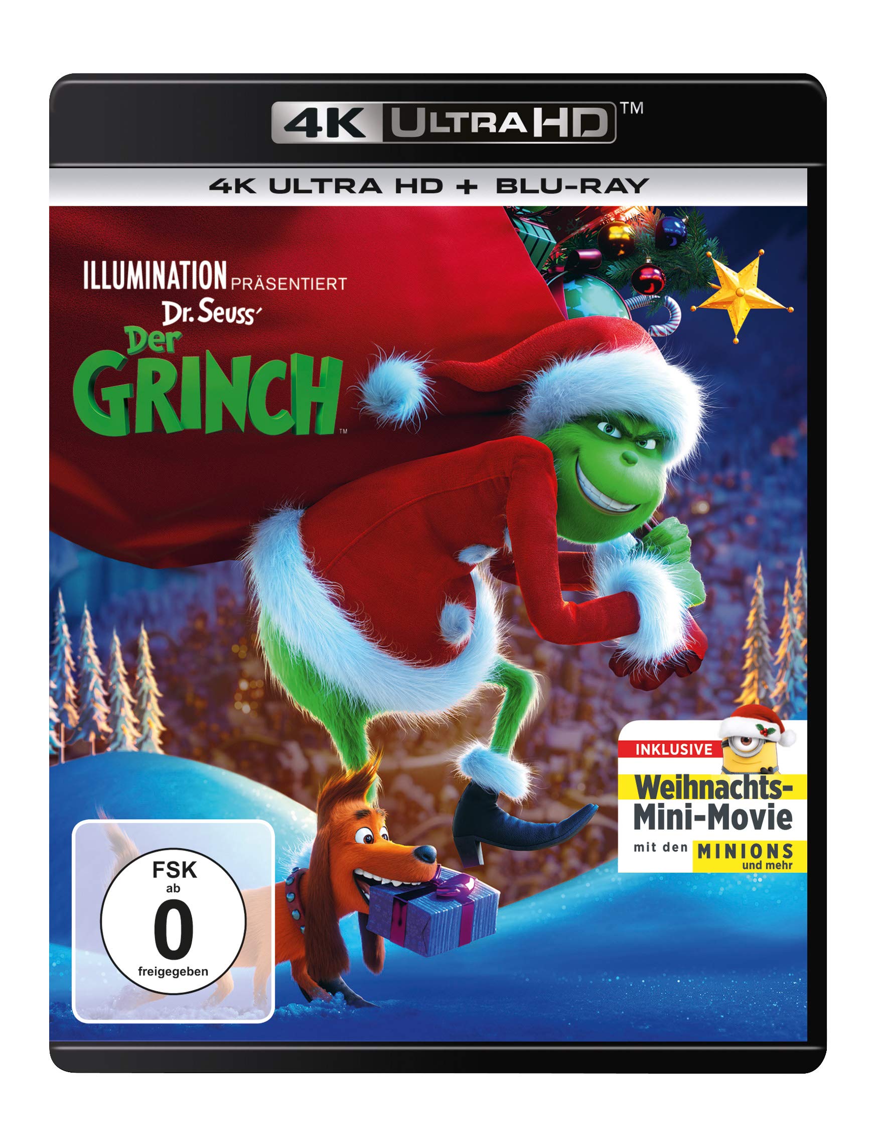 Der Grinch (2018) - Weihnachts-Edition (4K Ultra-HD) (+ Blu-ray) Films