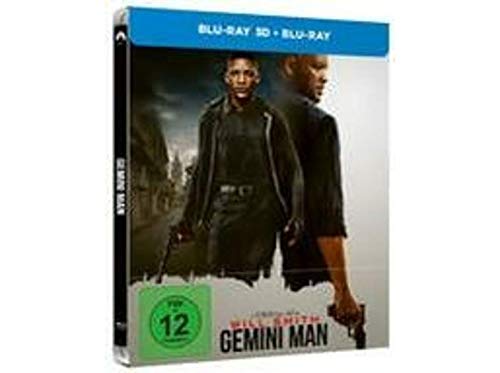 Gemini Man 3D Steelbook, Blu-ray 3D + Blu-ray, Saturn + Mediamarkt exklusiv, Uncut, Regionfree Films