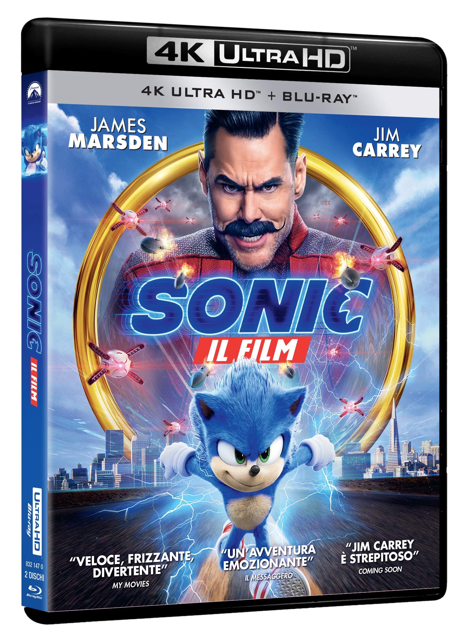 Product Image: Sonic - Il Film ( 4k+Br)
