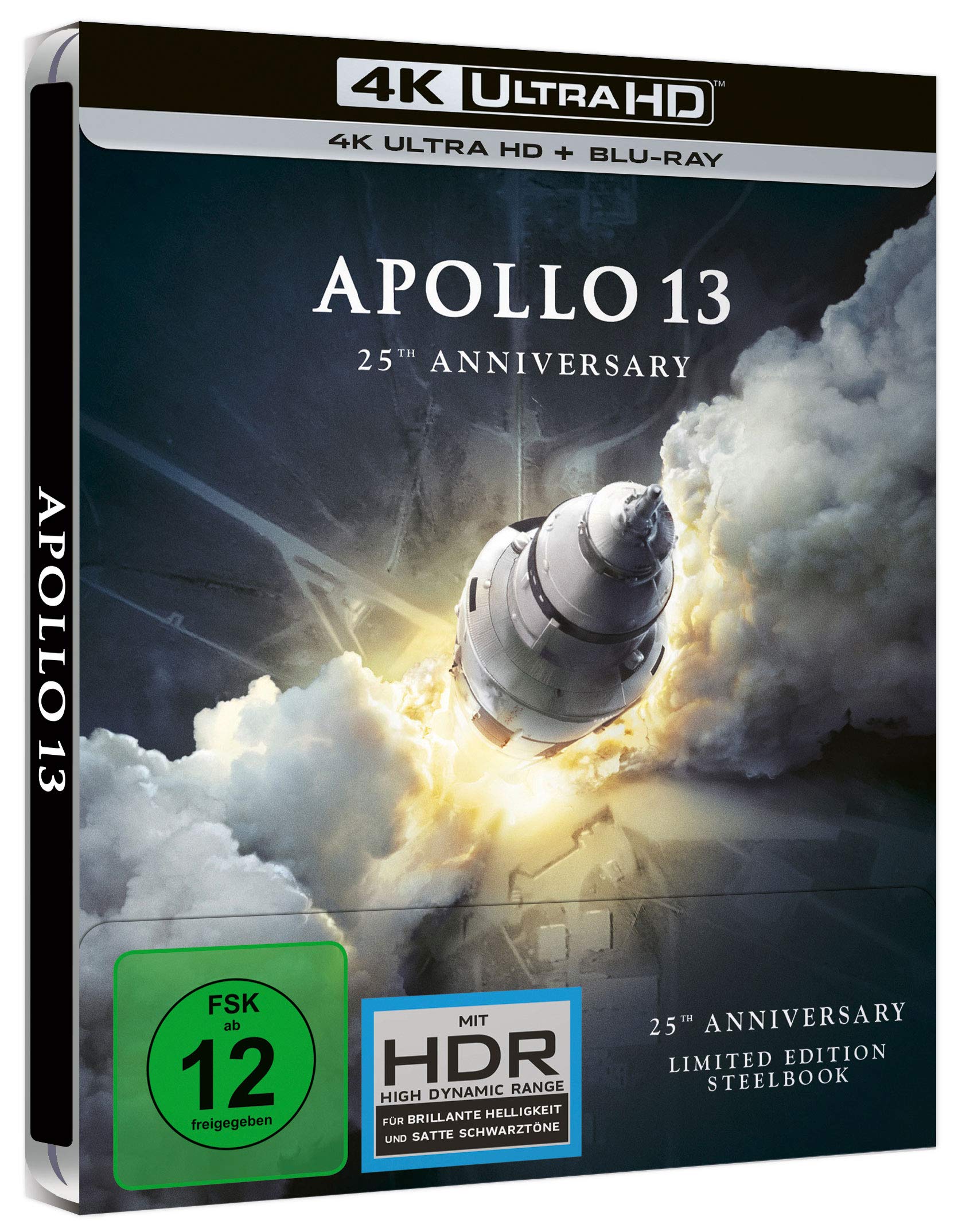 Apollo 13 - 25th Anniversary - 4K UHD - Steelbook (exklusiv bei Amazon.de) Films