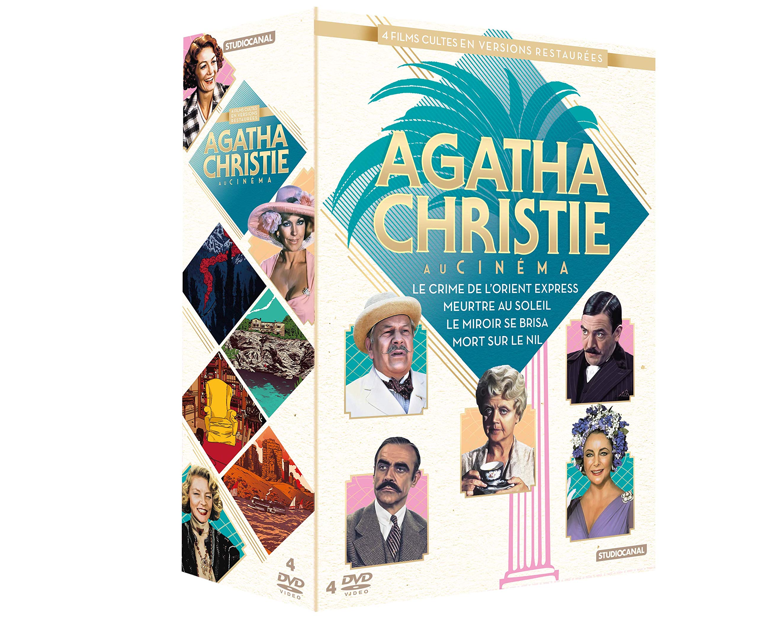 Agatha christie - coffret 4 films Films