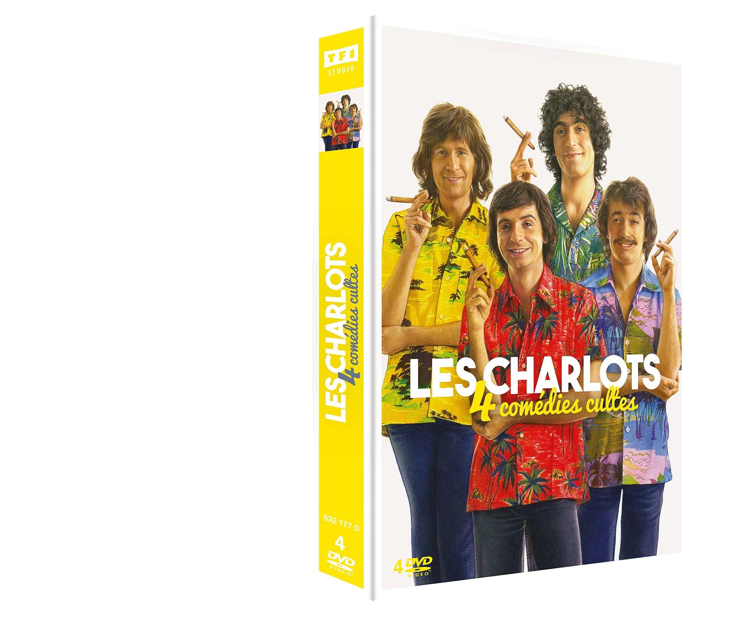 Les Charlots-4 comédies cultes dvd