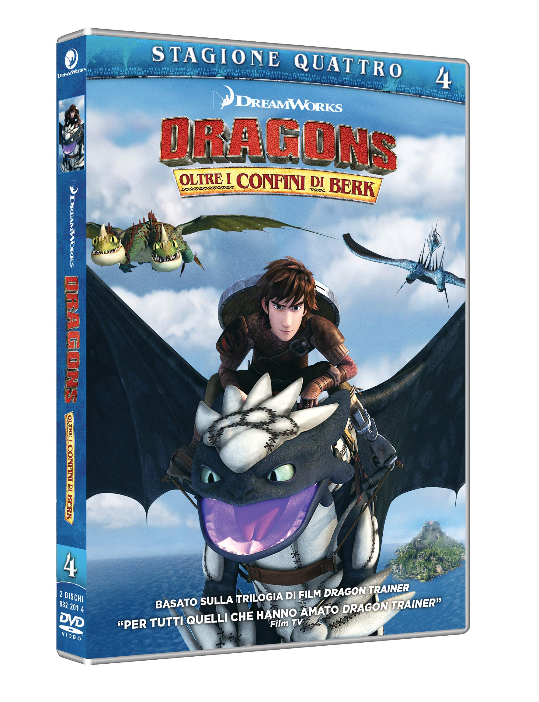 Dragon Trainer - Oltre I Confini Di Berk - Stagione 04 (2 Dvd) dvd