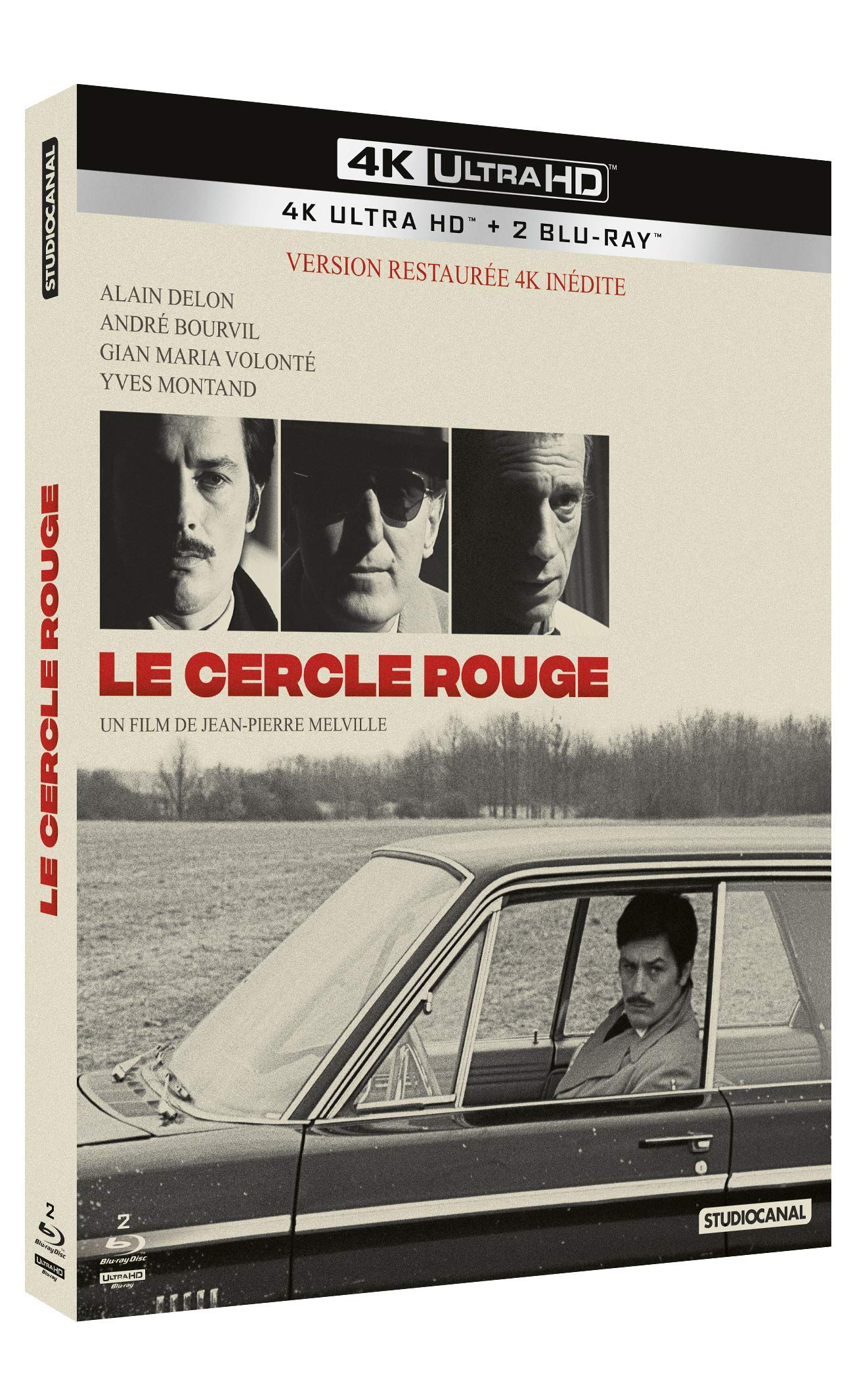 Le Cercle Rouge Ultra-HD Blu-Ray Bonus-Version restaurée 4K inédite dvd