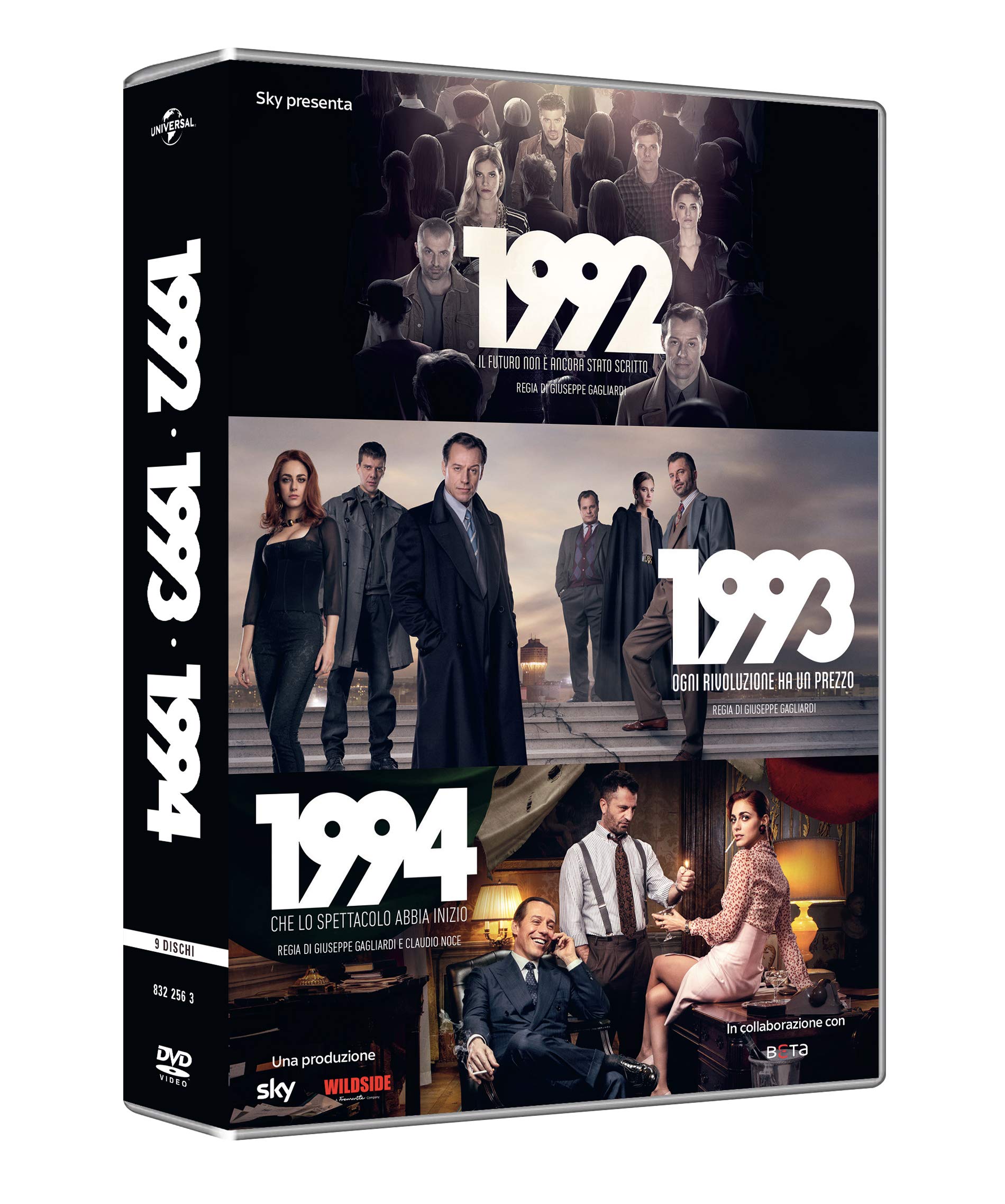 1992-1993-1994-Collezione Completa (9 DVD) dvd