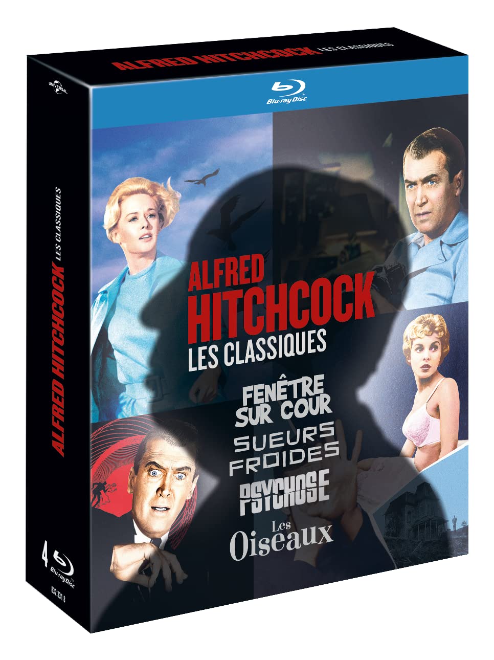 Alfred hitchcock - 4 films Films