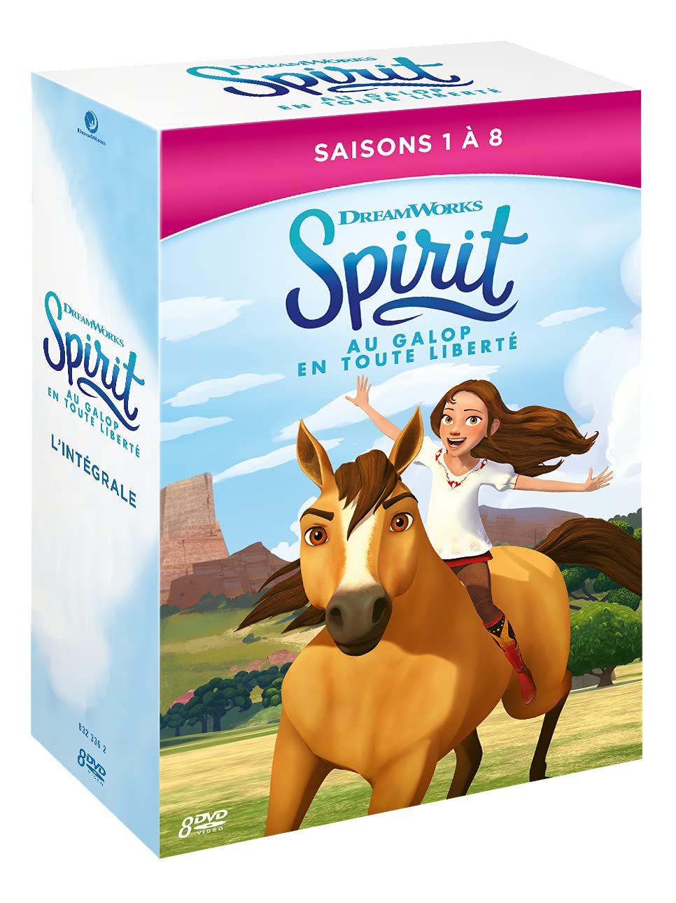 Spirit, au galop en toute liberté - Saisons 1 à 8 dvd