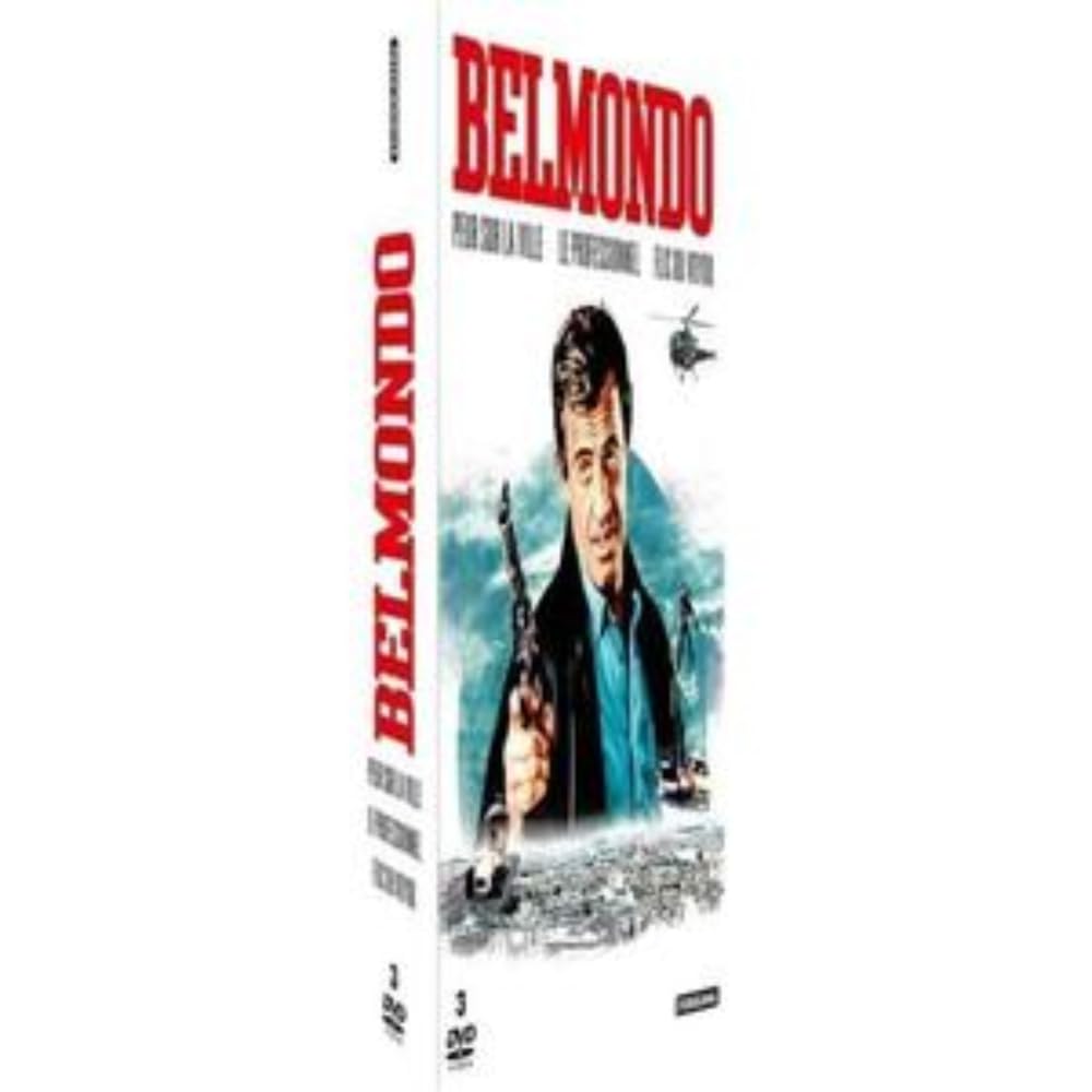 Jean-paul belmondo - coffret 3 films : peur sur la ville + le professionnel + flic ou voyou Movies