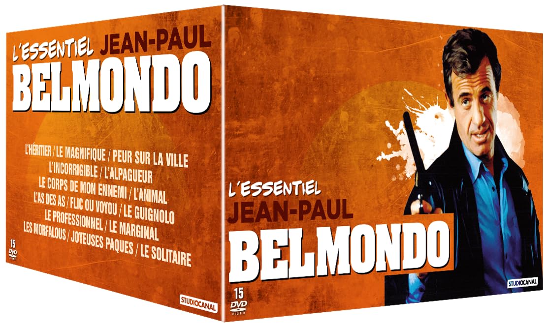 COFFRET 2021 : JP.BELMONDO - 15 DVD dvd