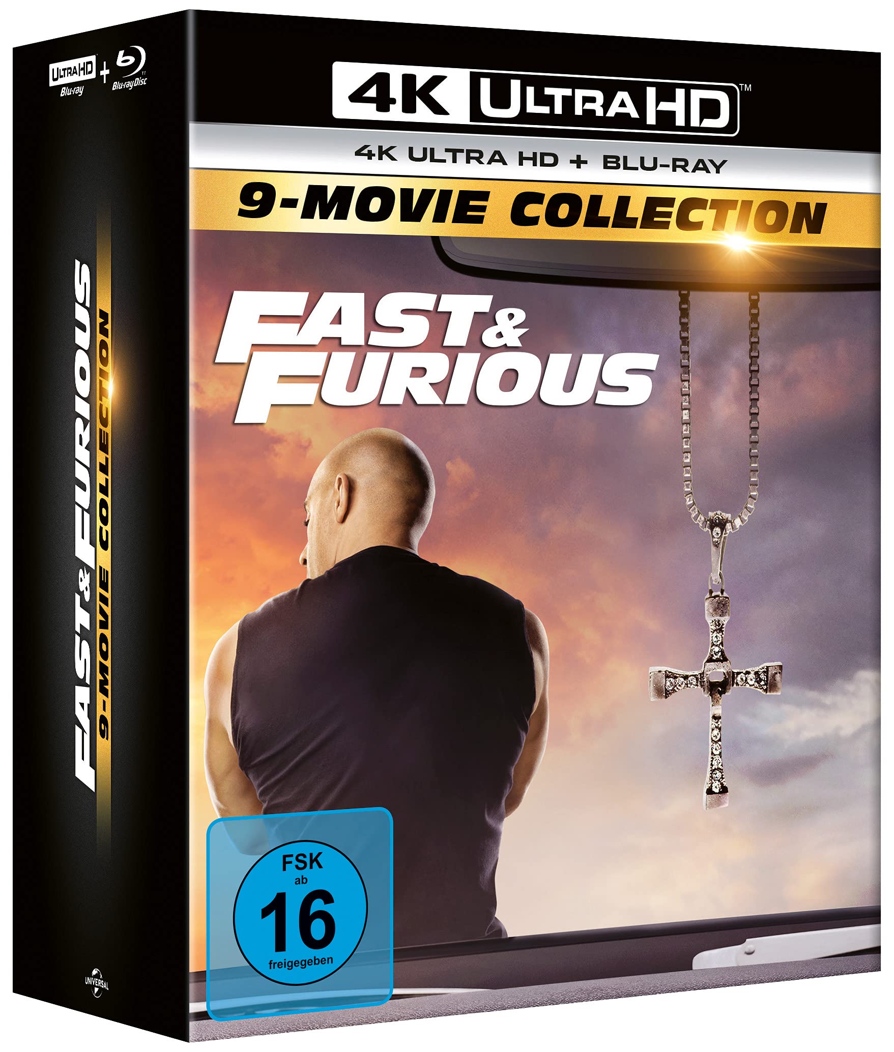 Fast & Furious - 9-Movie Collection (9 4K Ultra-HD) (+ 9 Blu-rays 2D) Films