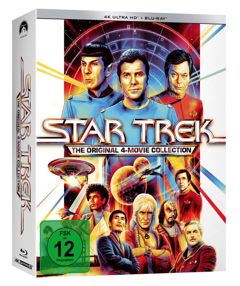 Star Trek I-IV-4-Movie Collection Films