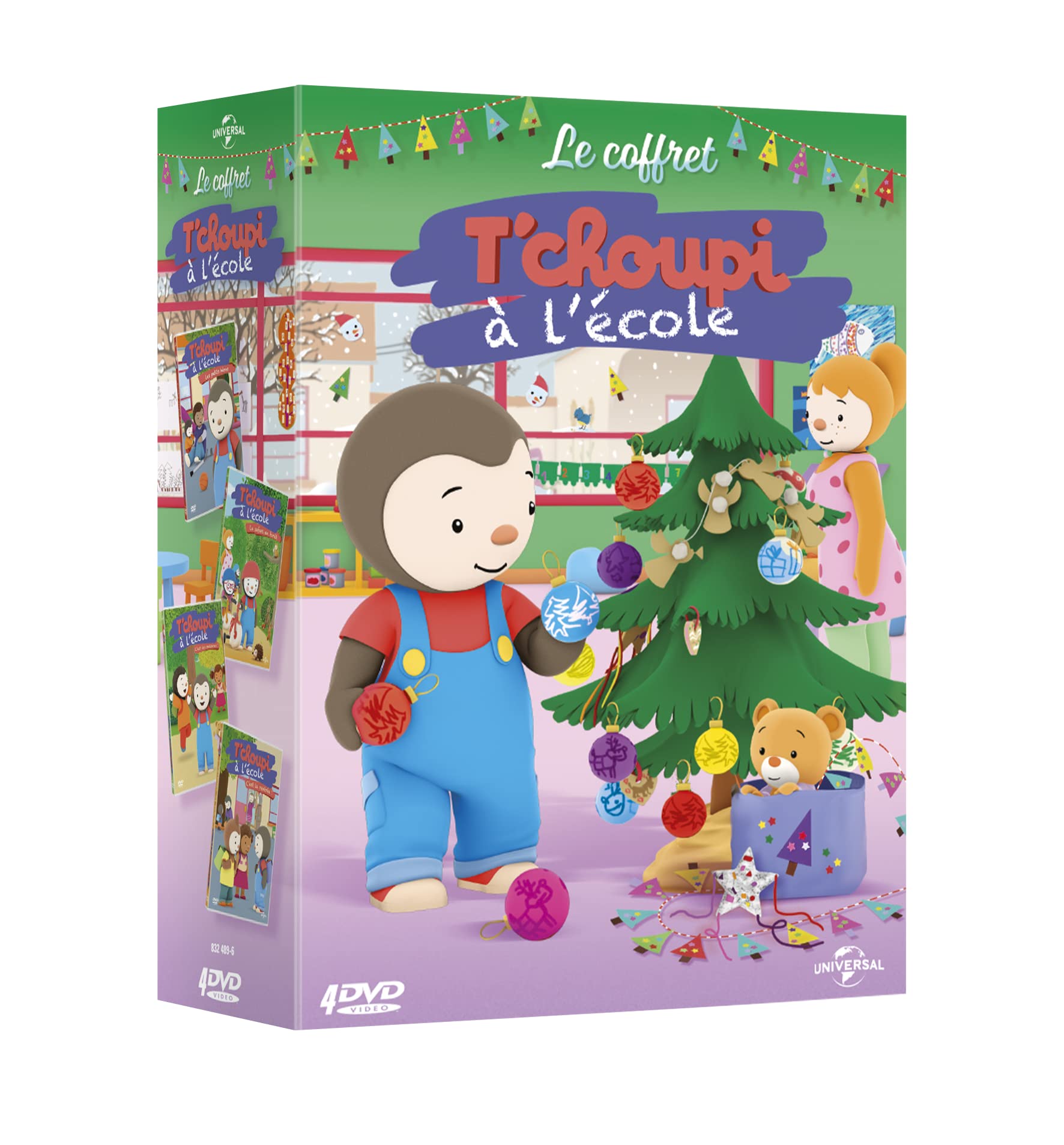 T'choupi à l'école - Le coffret : Les Petits Héros + Le Safari en forêt + C'est les vacances + C'est la rentrée Movies