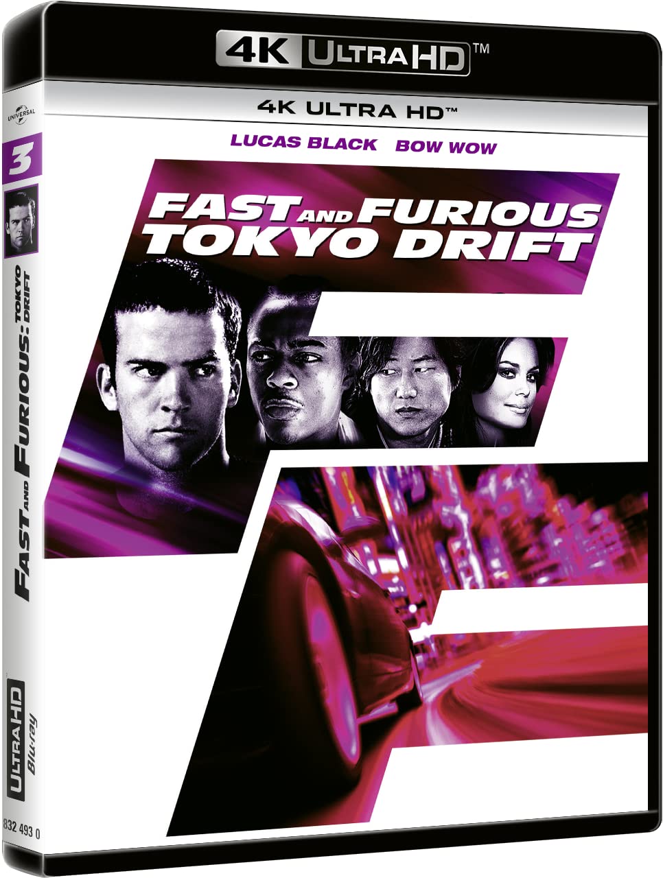 Fast and furious 3 : tokyo drift 4k ultra hd Films