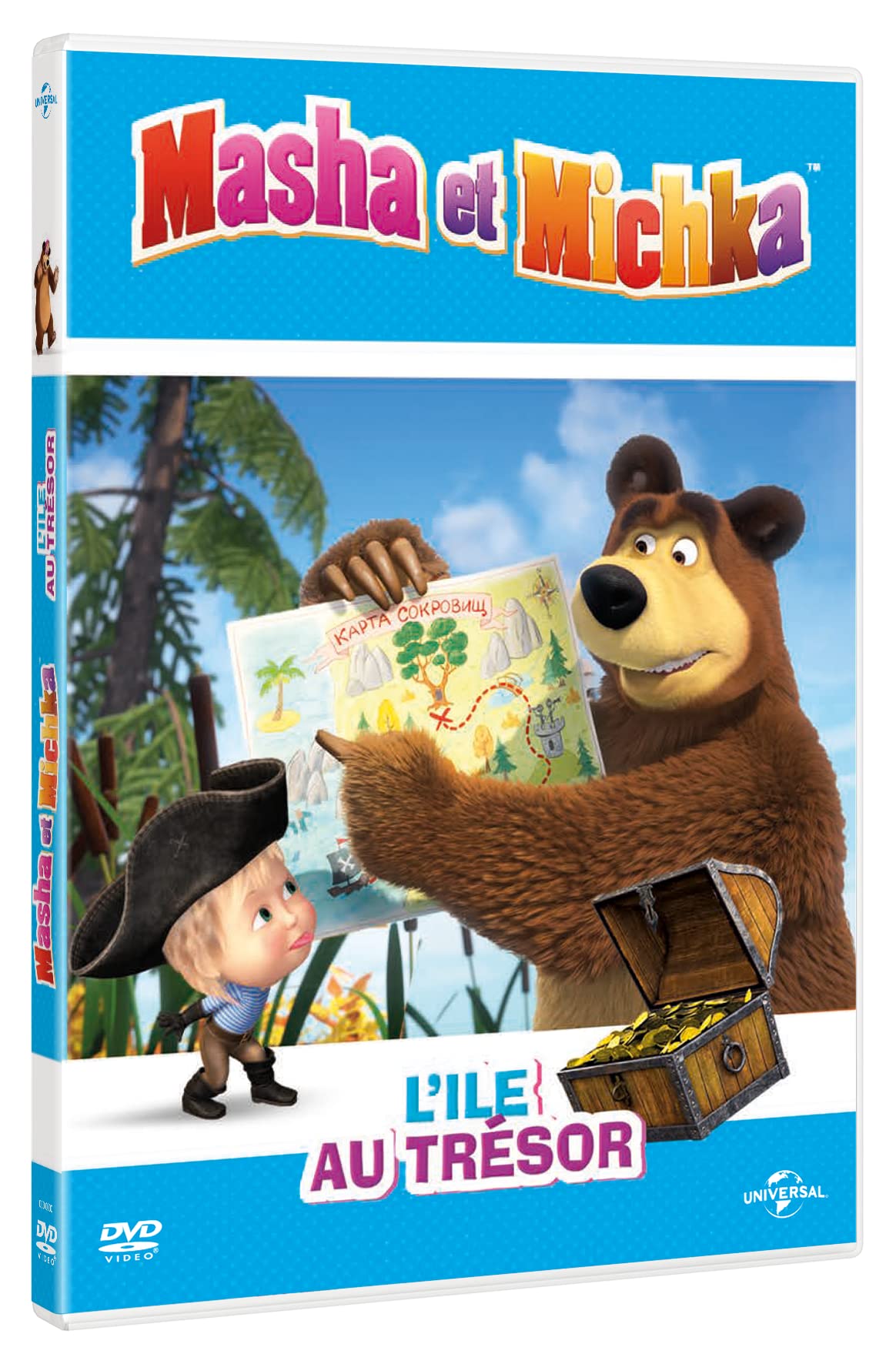 Masha et michka - l'iîe au trésor Films