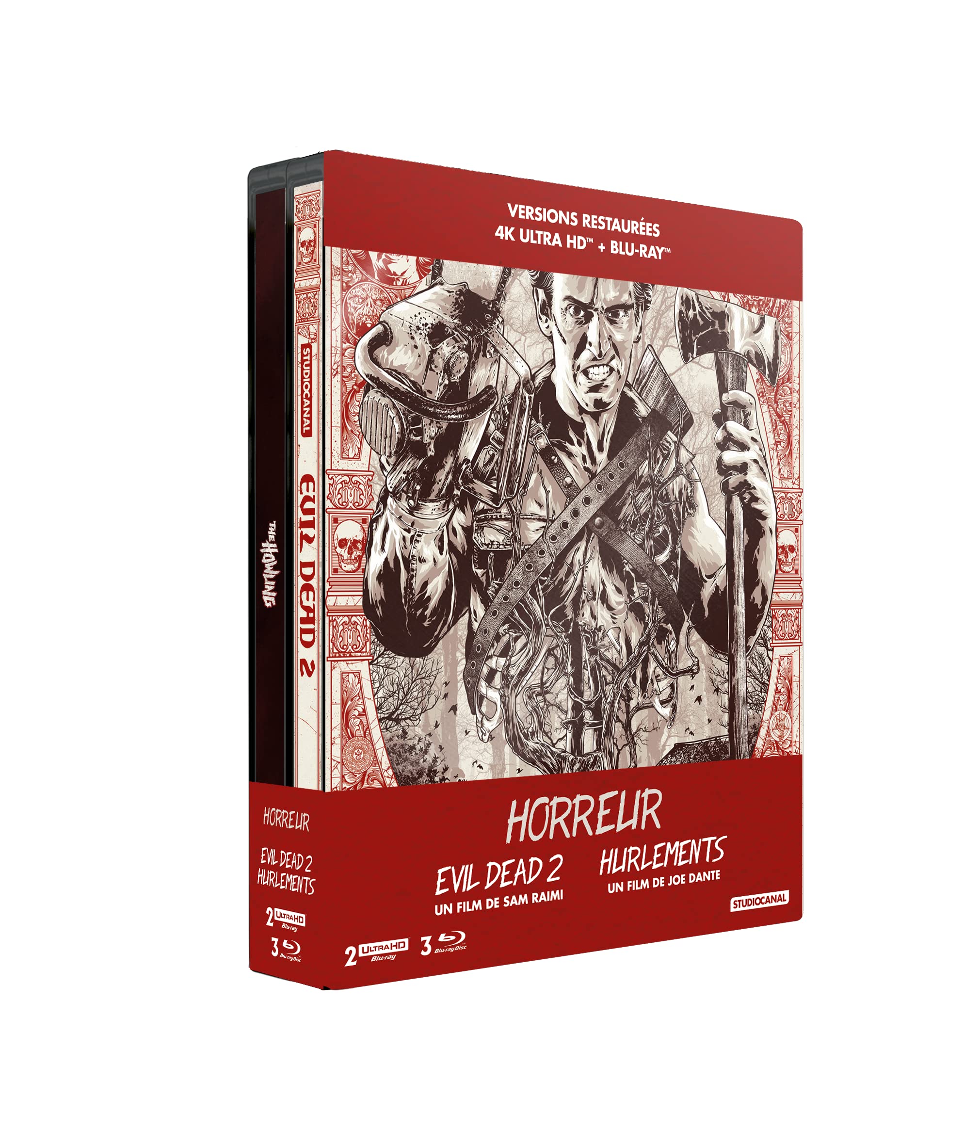 COFFRET 2022 : HORREUR - COMBO UHD 4K + BD - STEELBOOK Films