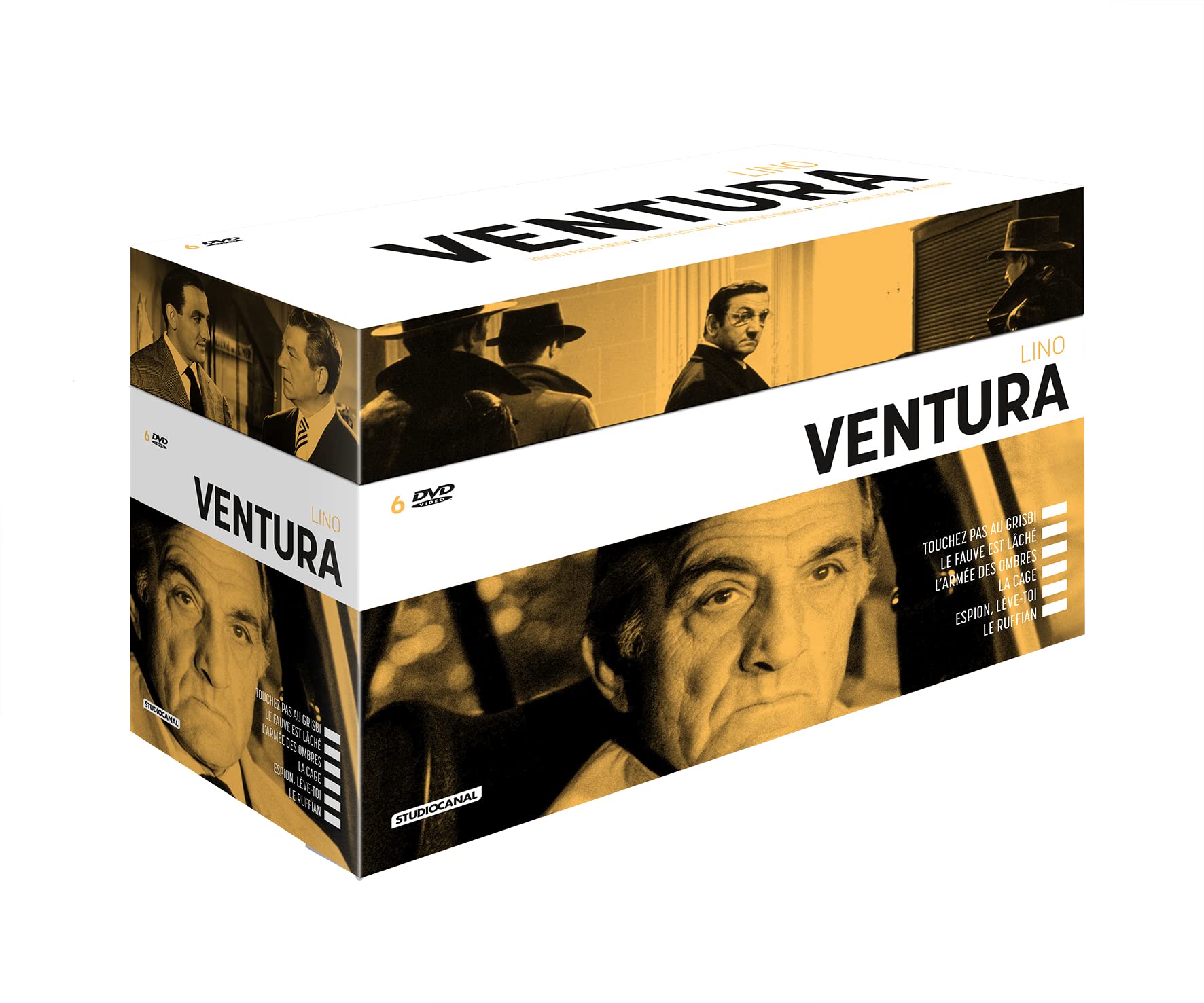 Lino ventura - coffret 6 films Films