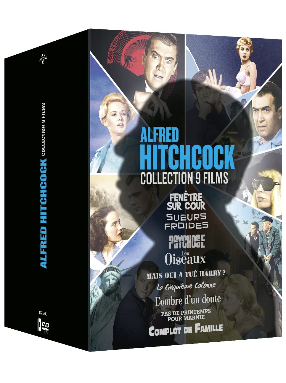 Alfred hitchcock - 9 films Films