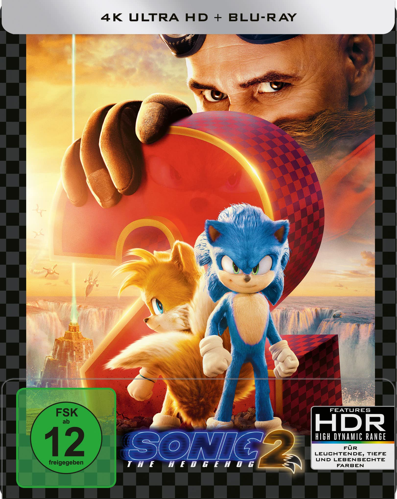 Sonic the Hedgehog 2 - 4K UHD - Steelbook Films