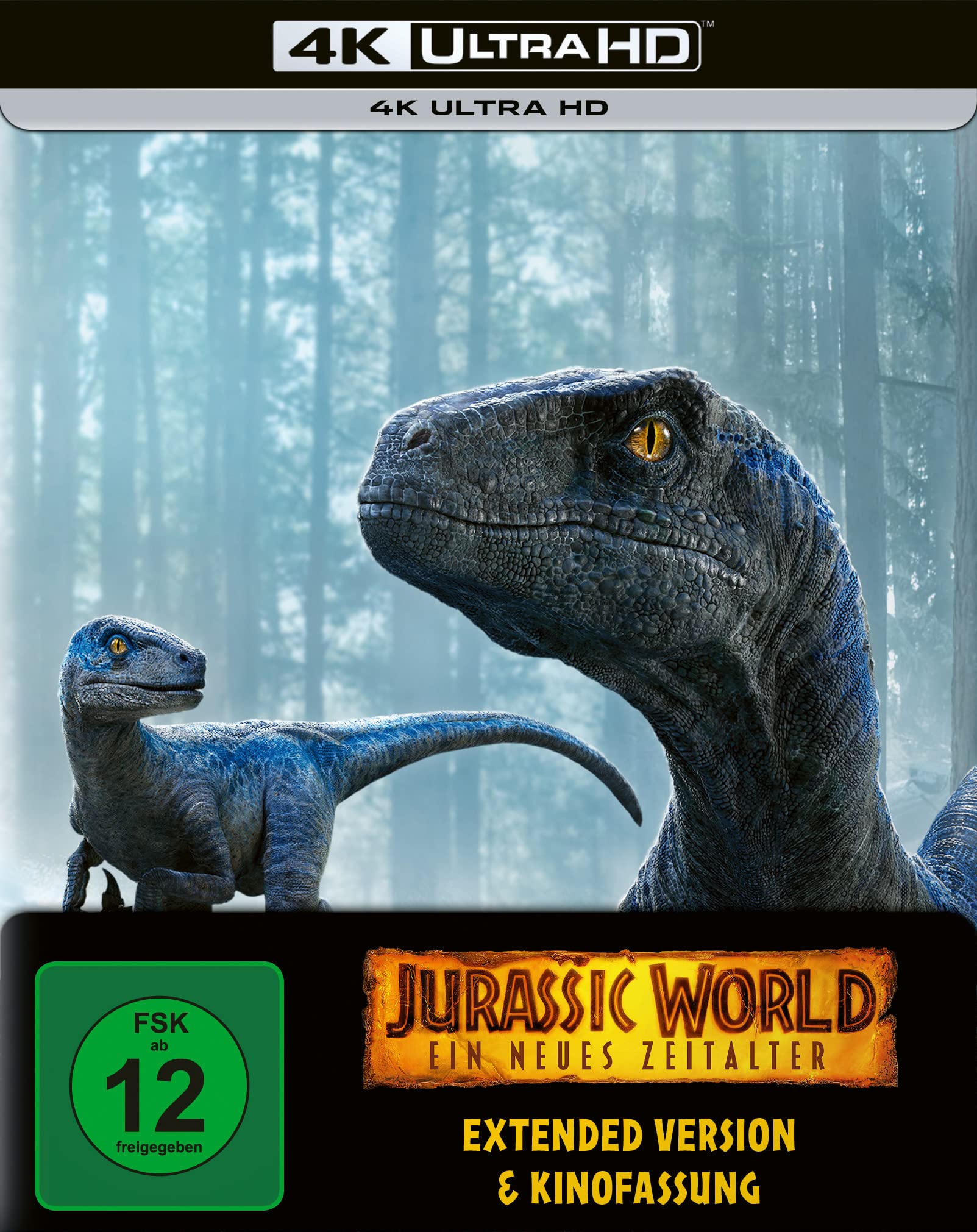 Jurassic World: Ein neues Zeitalter - 4K UHD - Steelbook Movies