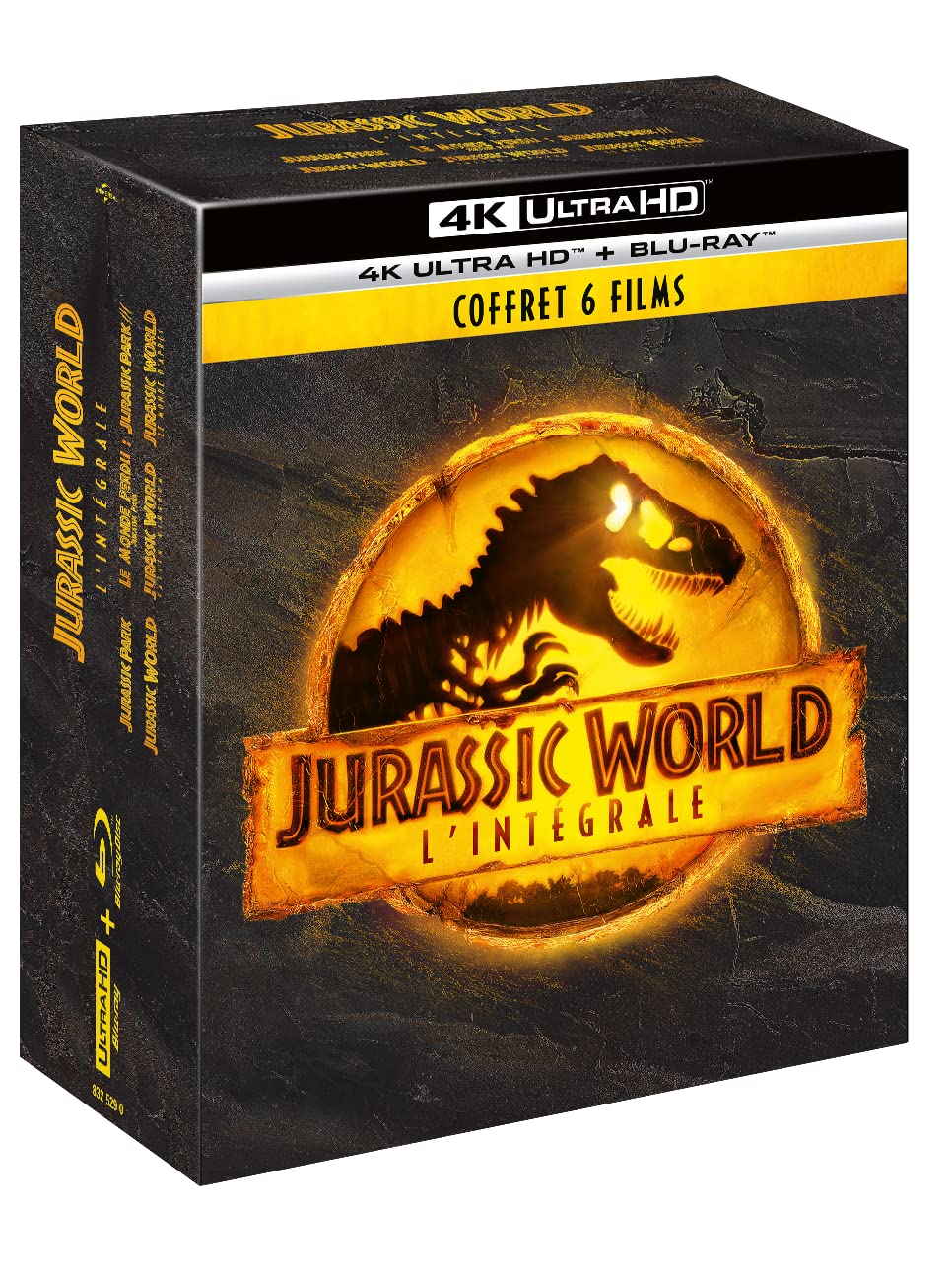 Jurassic park - l'intégrale - 6 films 4k ultra hd Films