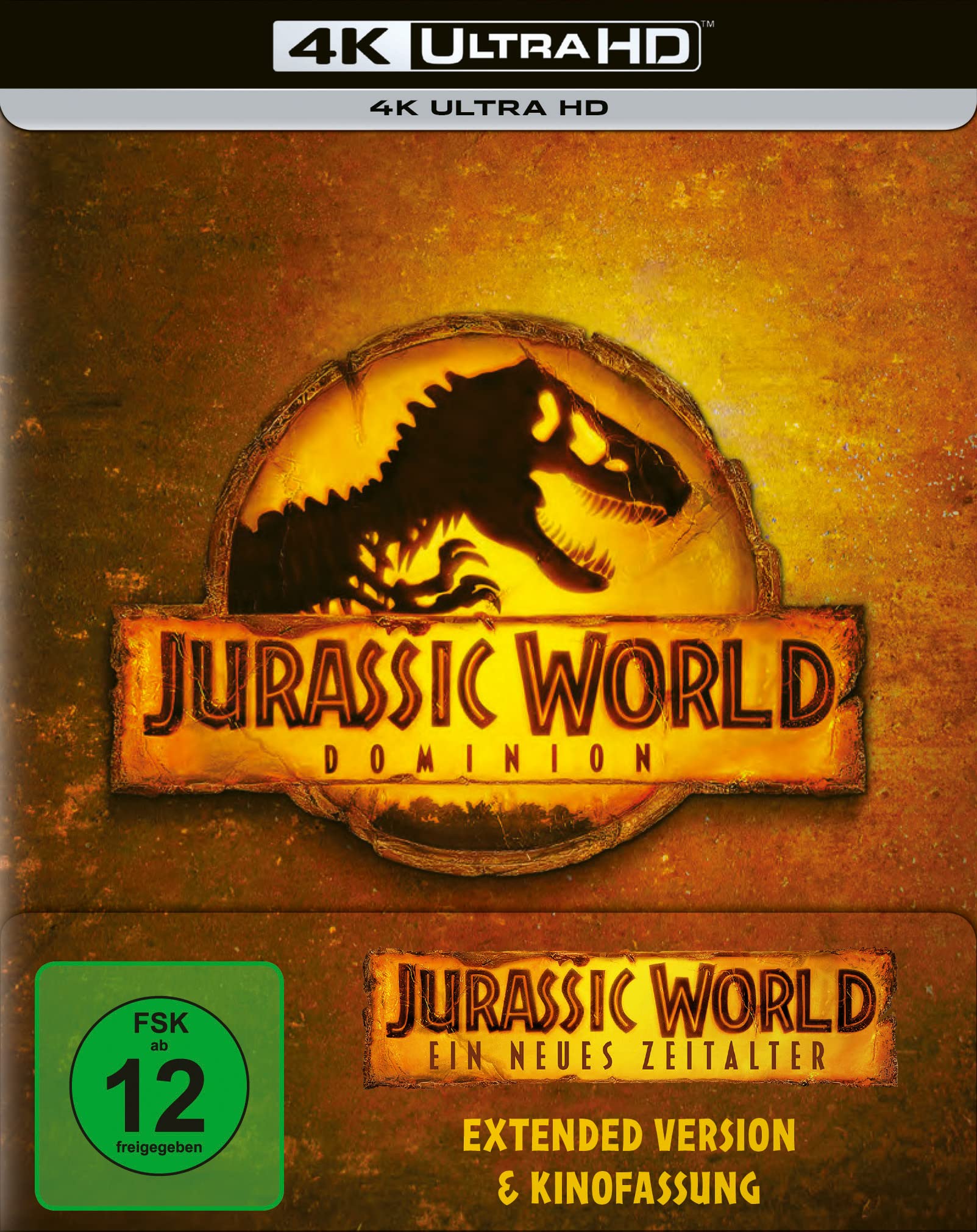 Jurassic World: Ein neues Zeitalter - 4K UHD - Steelbook im Line Look Movies