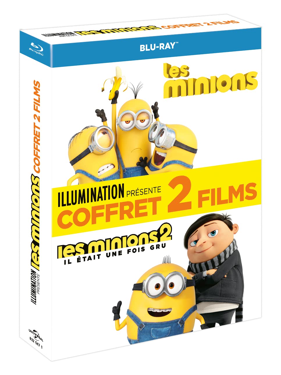 Les minions + les minions 2 : il était une fois gru Films