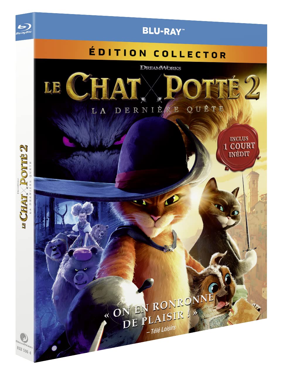 Le chat potté 2 : la dernière quête Films