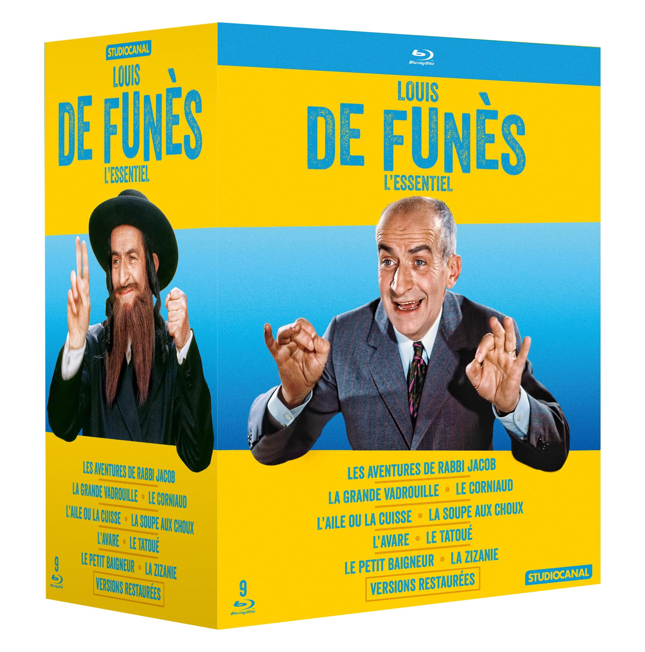 Louis de Funès-L'Essentiel dvd