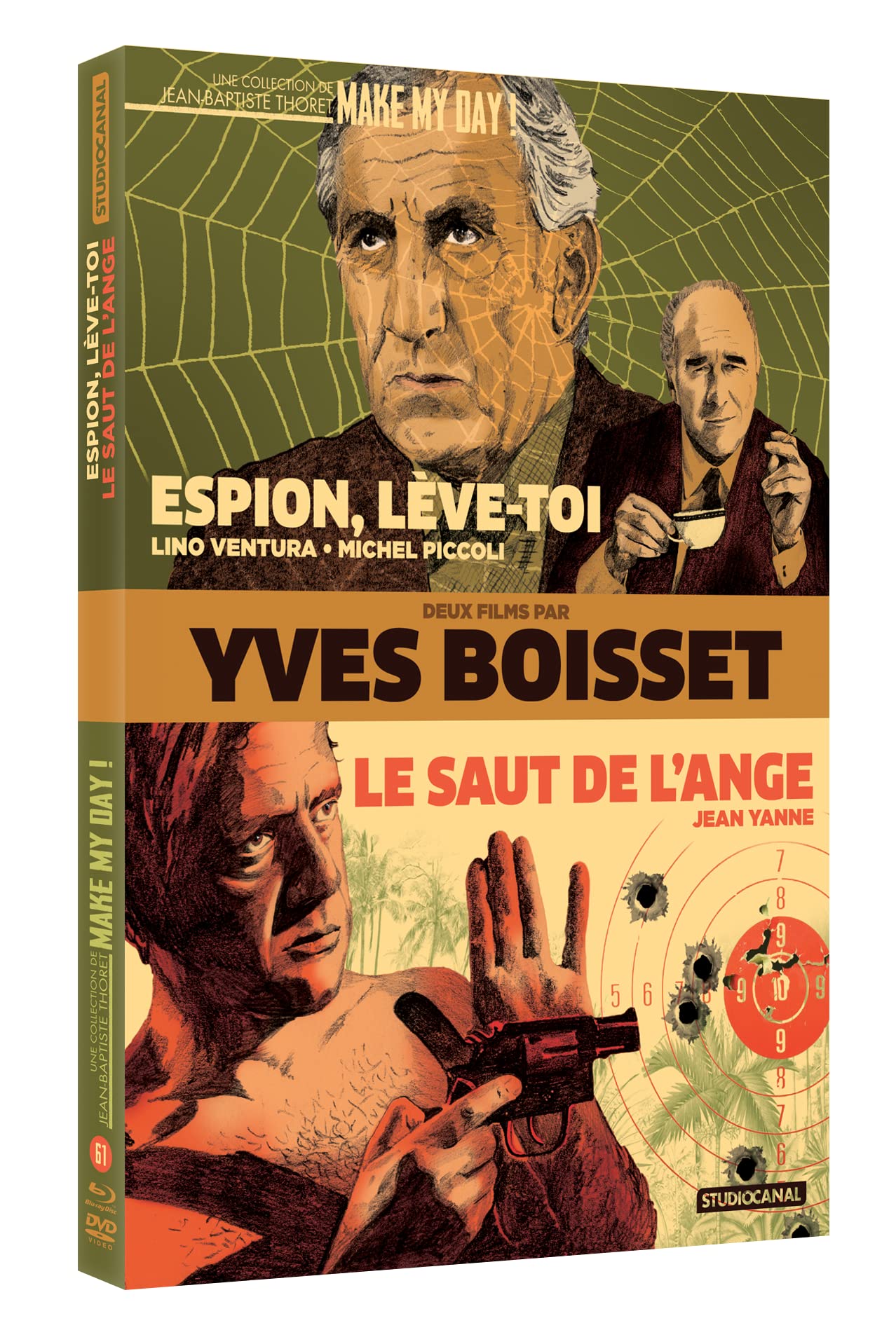 Espion lève-toi + Le Saut de l'ange-Deux Films par Yves Boisset Movies