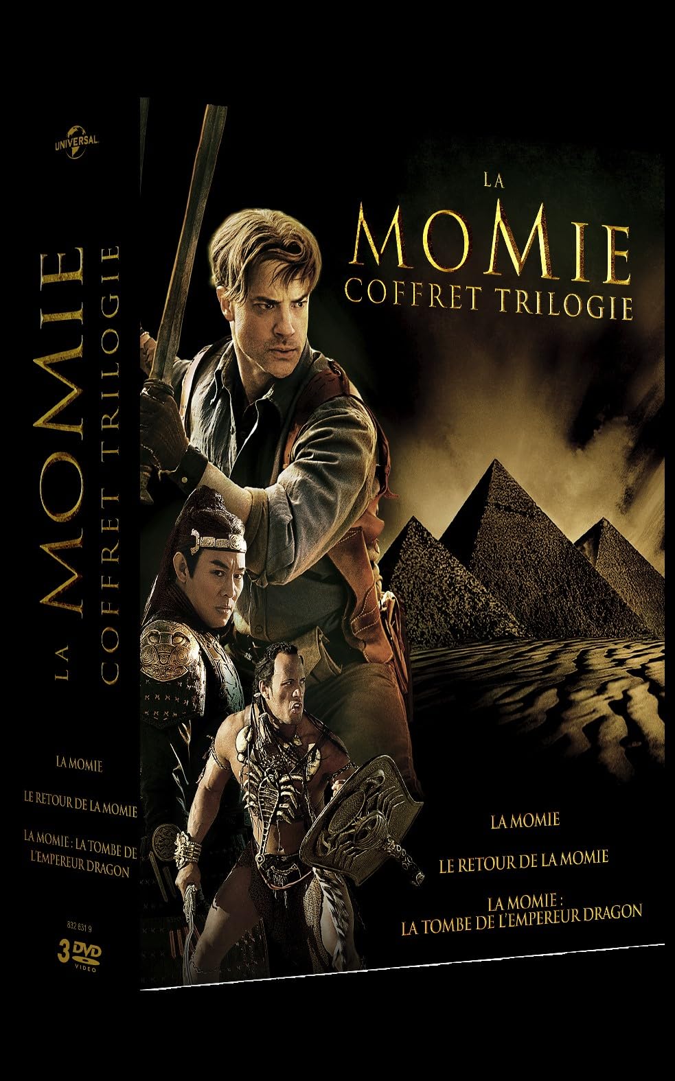 La momie - la trilogie : la momie + le retour de la momie + la tombe de l'empereur dragon Movies
