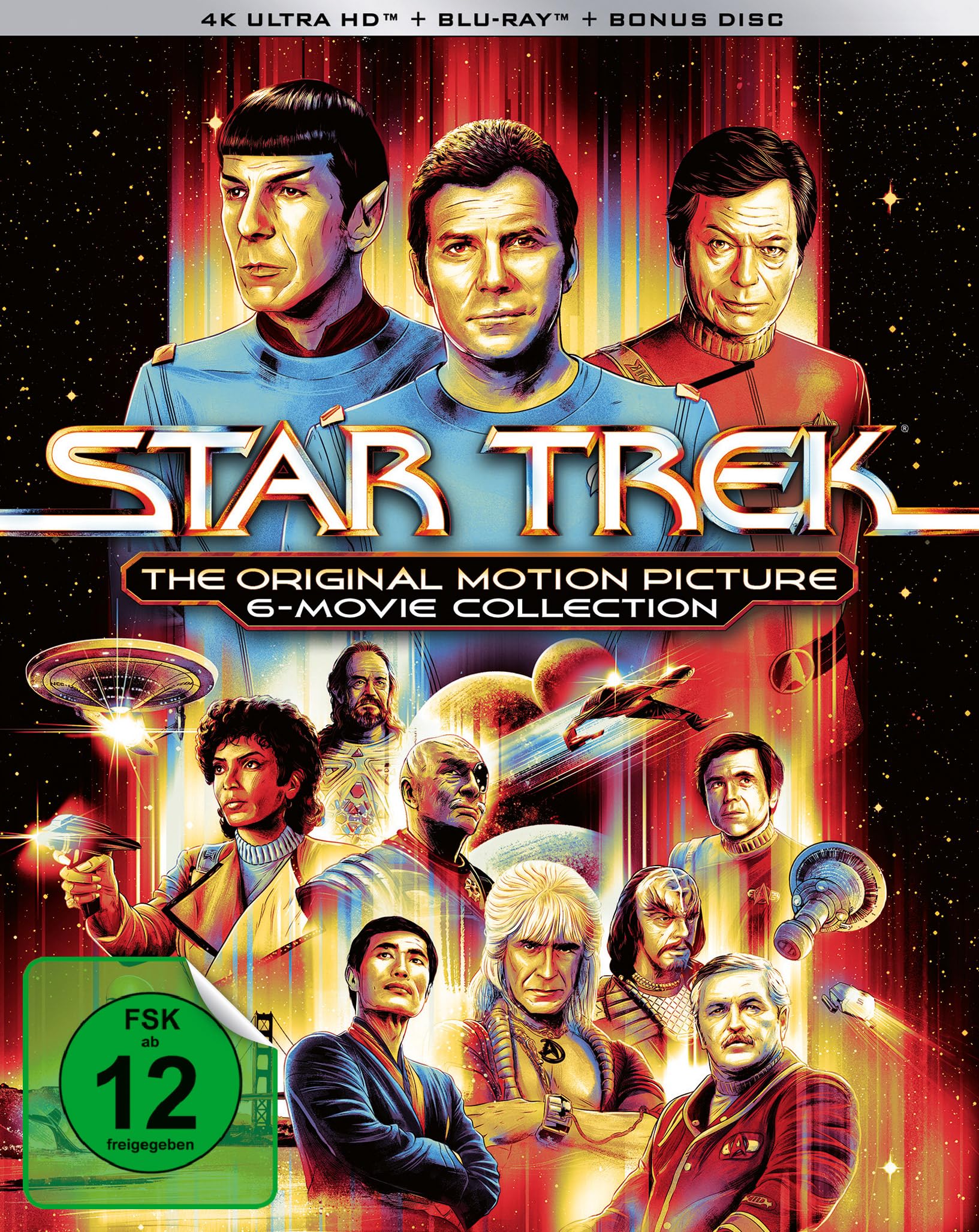 Star Trek: The Original Motion Picture - 6-Movie Collection - 4K UHD Movies