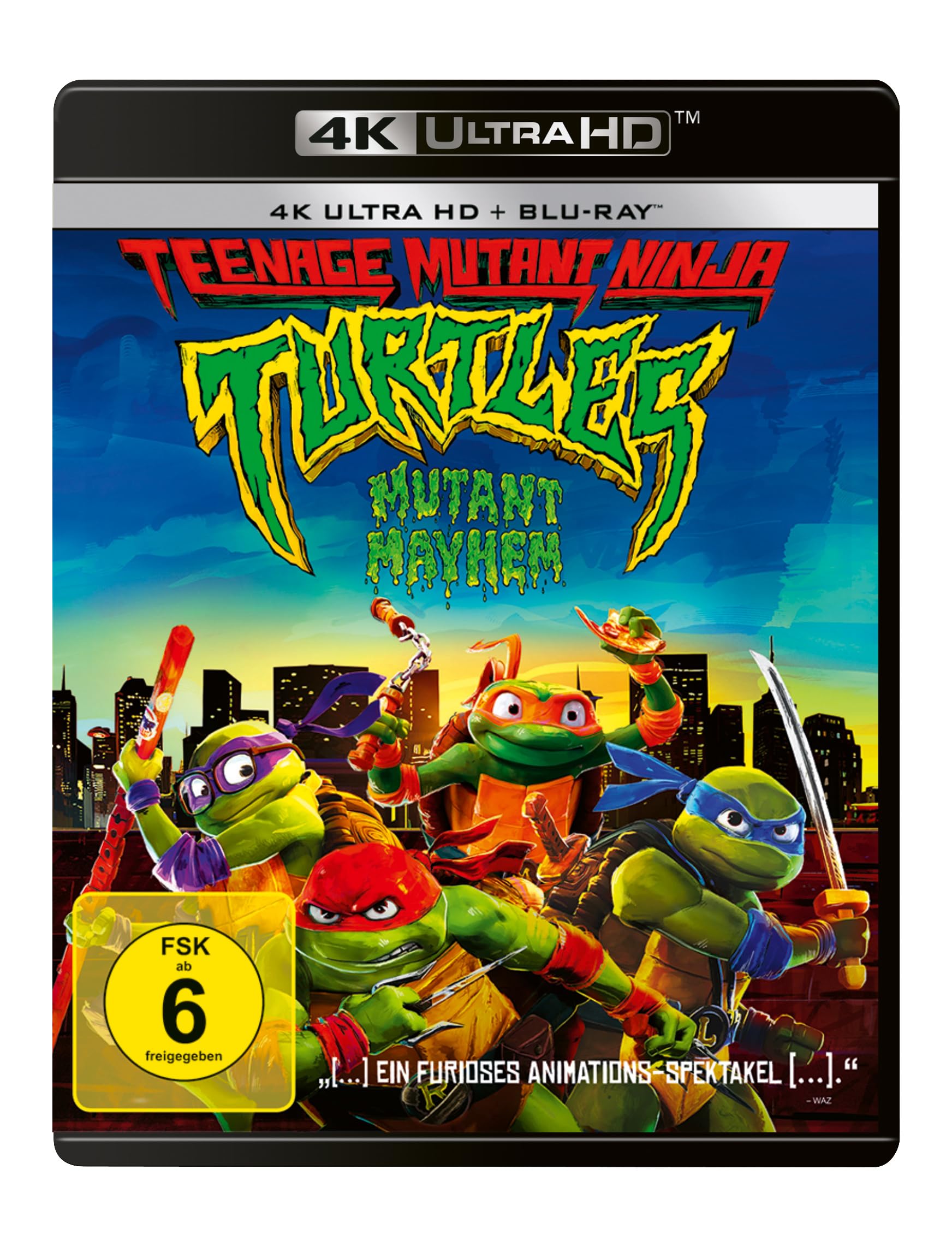 Teenage Mutant Ninja Turtles: Mutant Mayhem (4K Ultra HD) (+ Blu-ray) Films