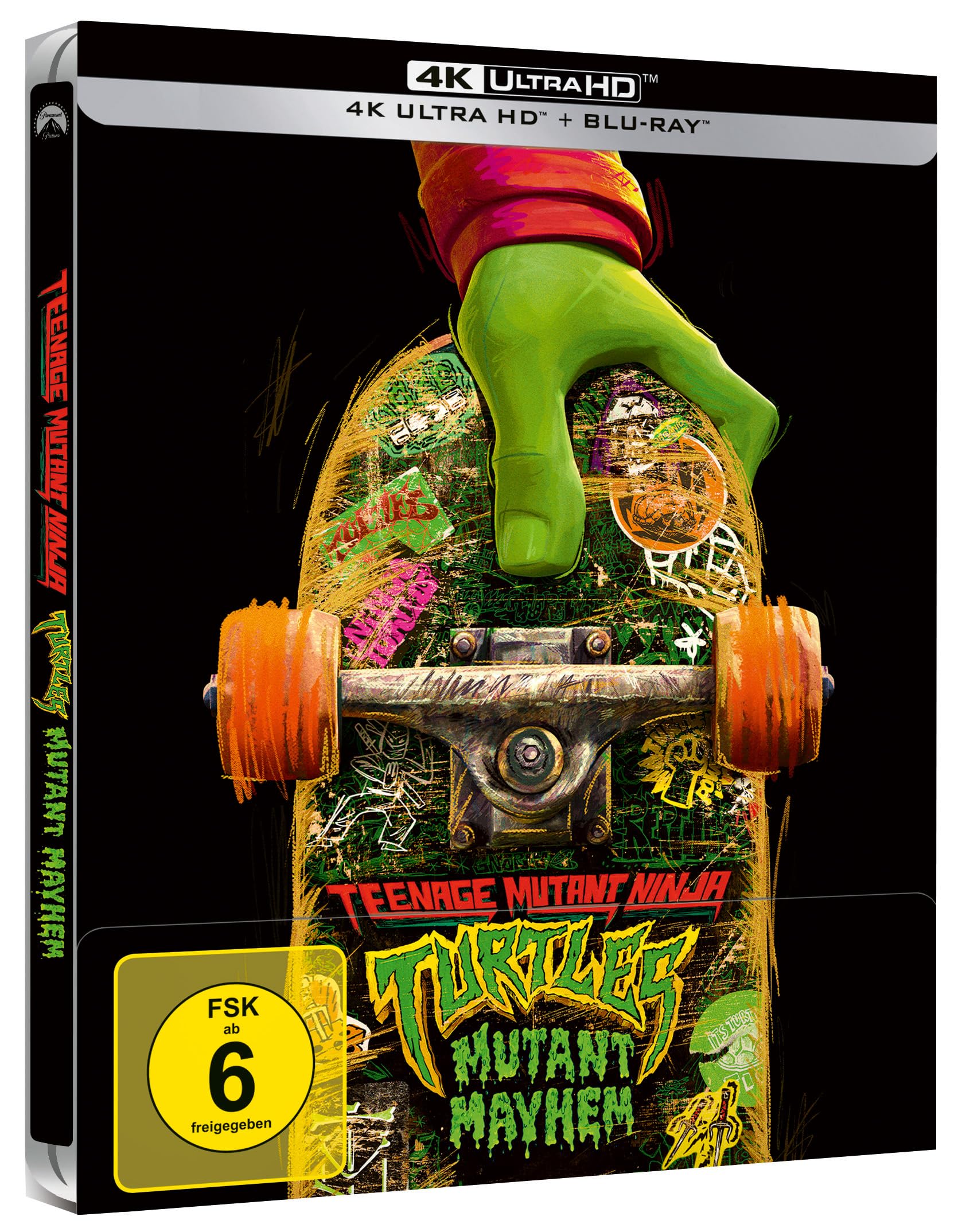 Teenage Mutant Ninja Turtles: Mutant Mayhem - Limited Steelbook + Movies
