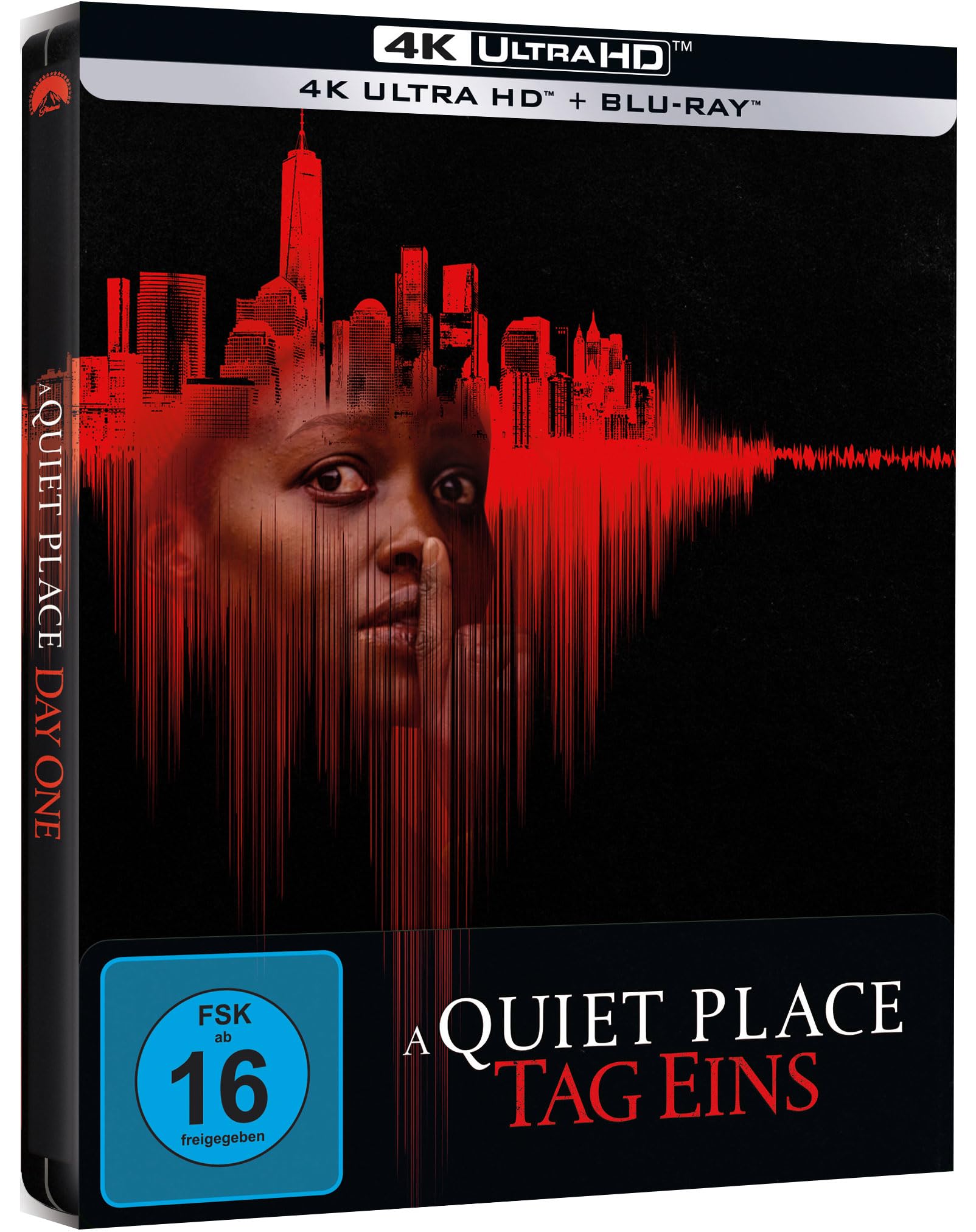 A Quiet Place: Tag Eins limited Steelbook (4K UHD + Blu-ray) Films