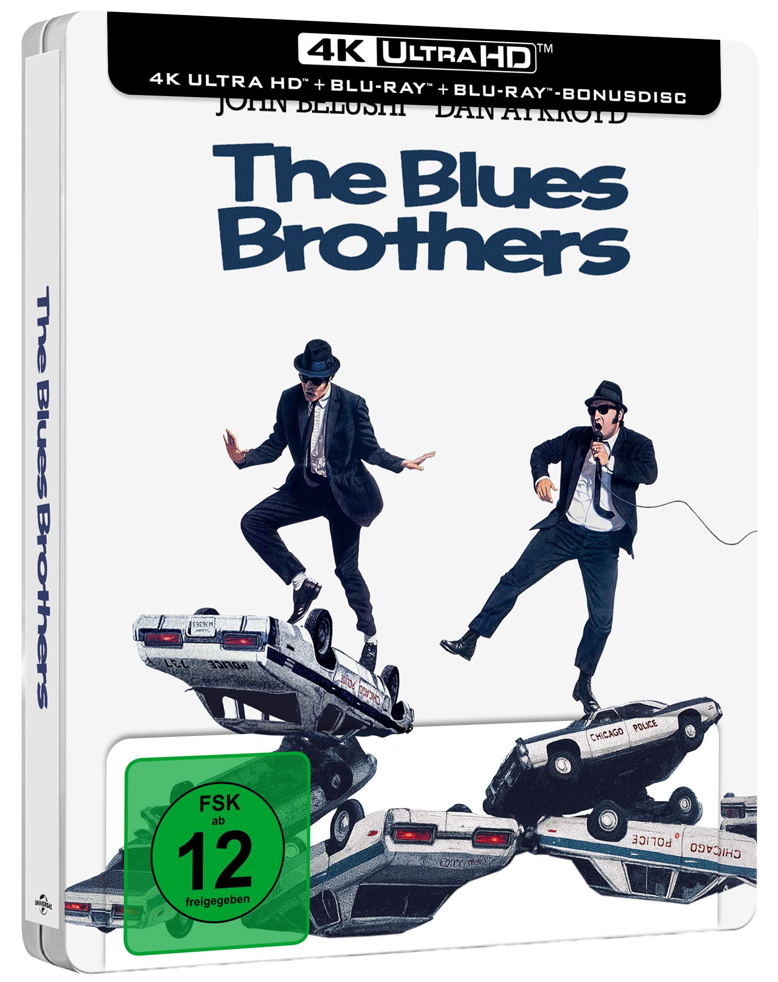 The Blues Brothers limited Steelbook (4K UHD + Blu-ray + Bonus Blu-ray) Films