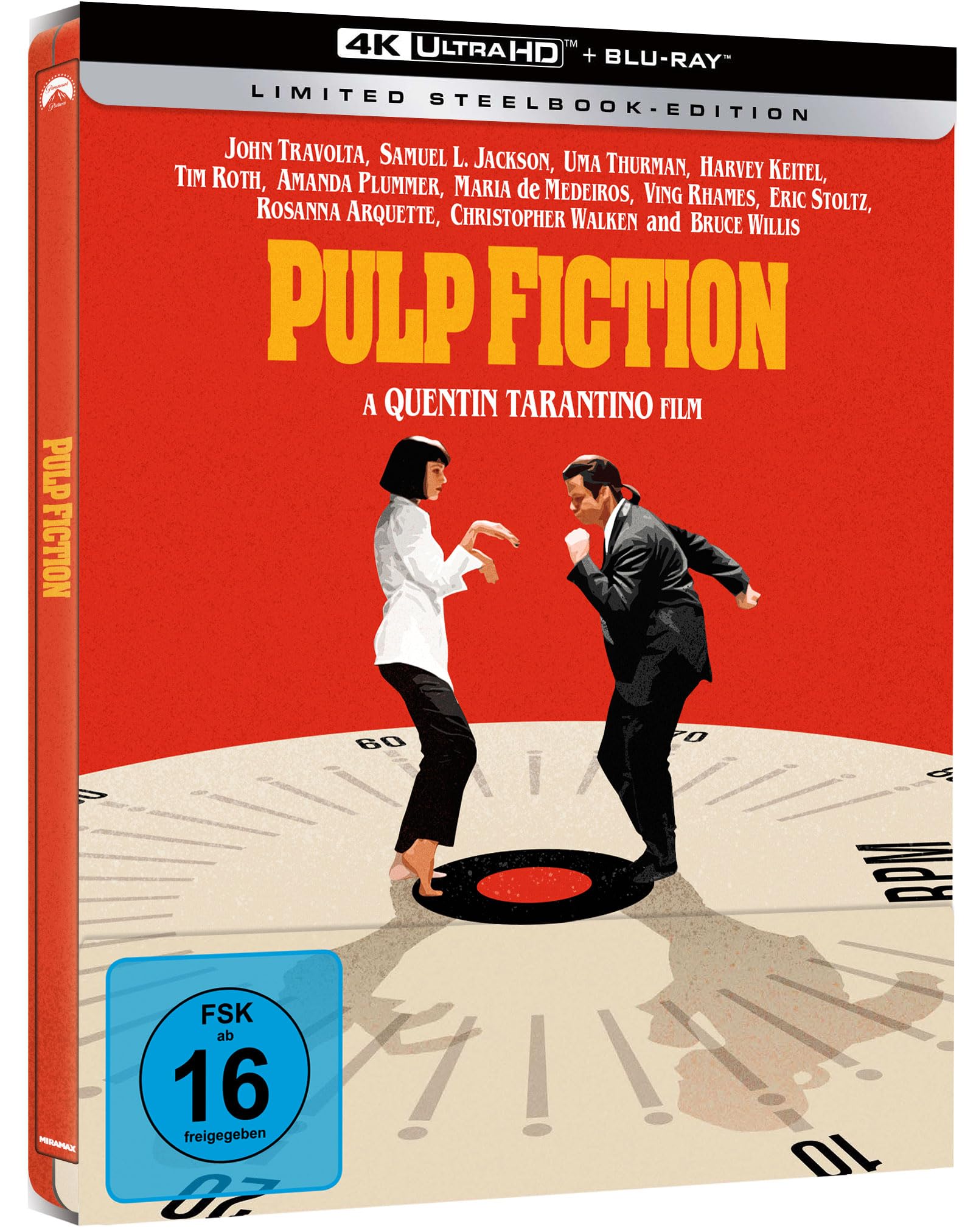 Pulp Fiction - Limited Steelbook + Films