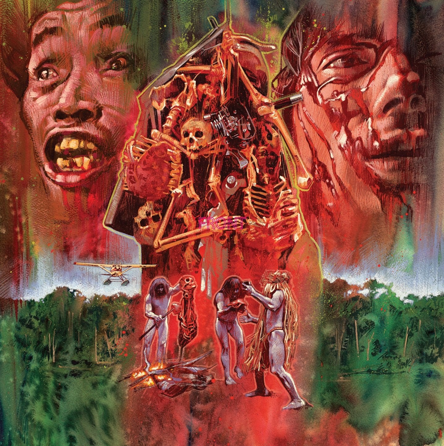 Cannibal Holocaust (Lp+Poster/Red Vinyl/Ltd.ed.) Pop