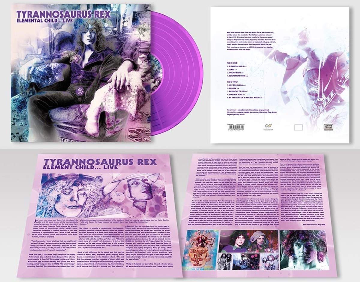 Elemental Child/Live in 1970 (180 Gr.Purple Lp) cd