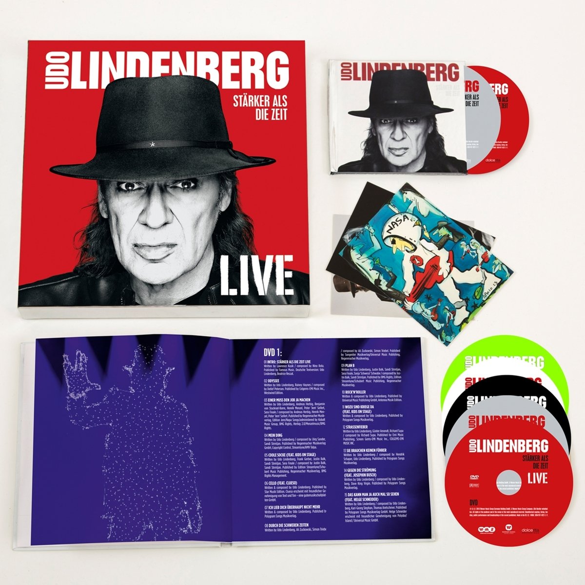 Stärker Als Die Zeit-Live (Super Deluxe Box) Rock