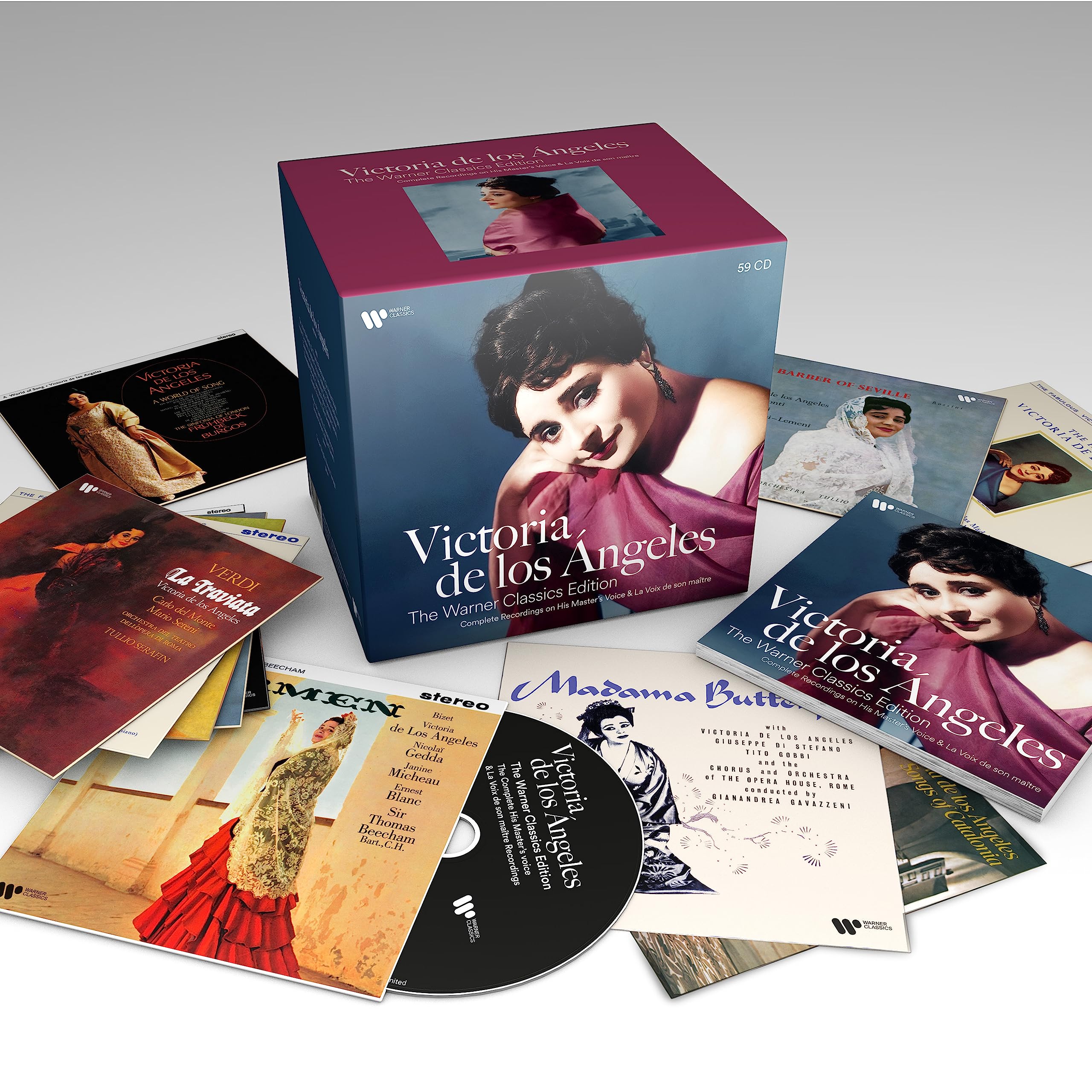 De Los Angeles: The Warner Classics Edition (59 CDs) Classical