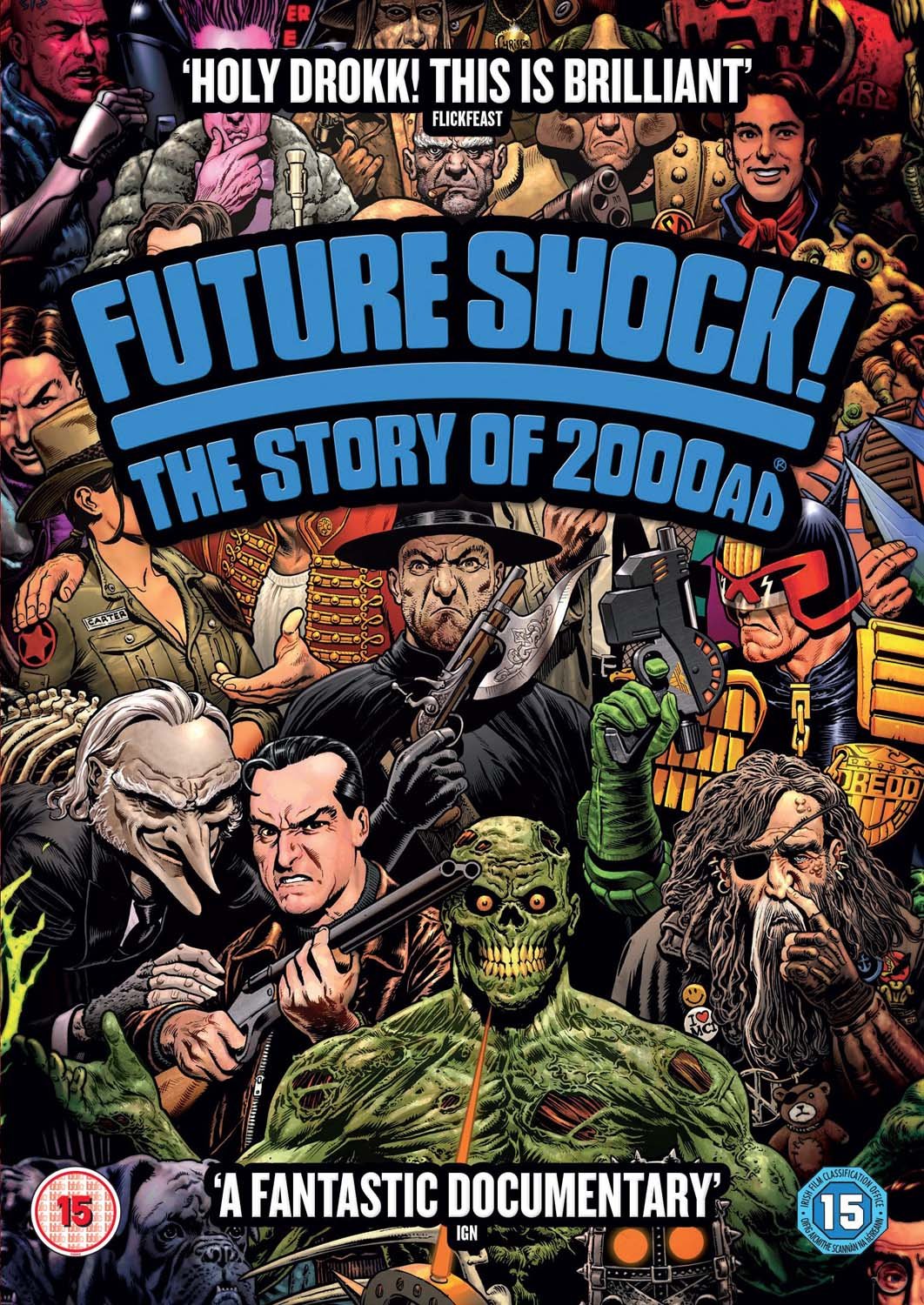 Future Shock The Story of 2000 Ad dvd