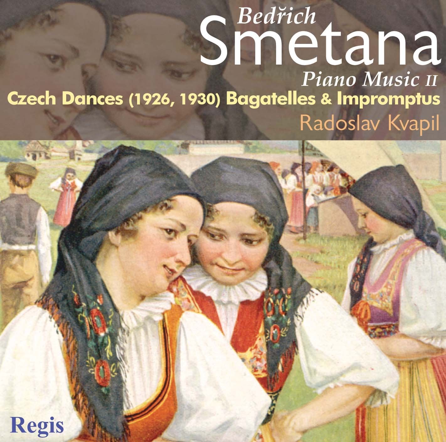 Smetana : Musique pour piano II. Kvapil. cd