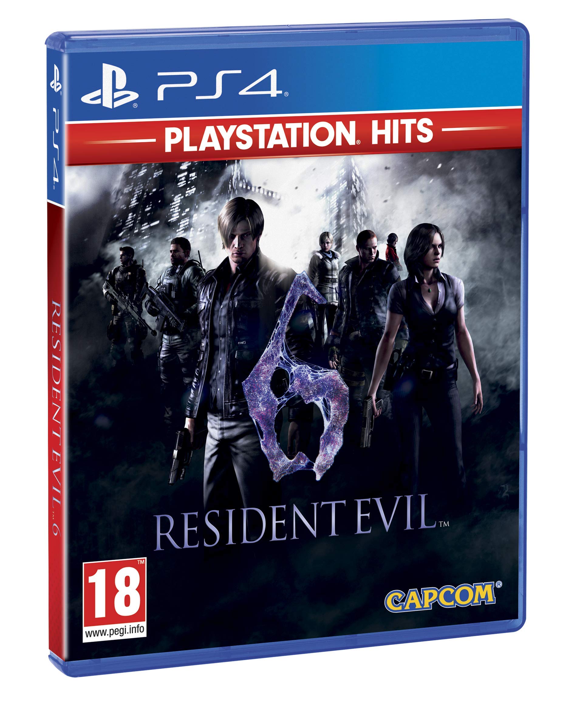 Resident Evil 6 Hits Jeu d'Action/Aventure Version Physique 1-4 Joueurs Mode Simple Joueur PEGI 18 game