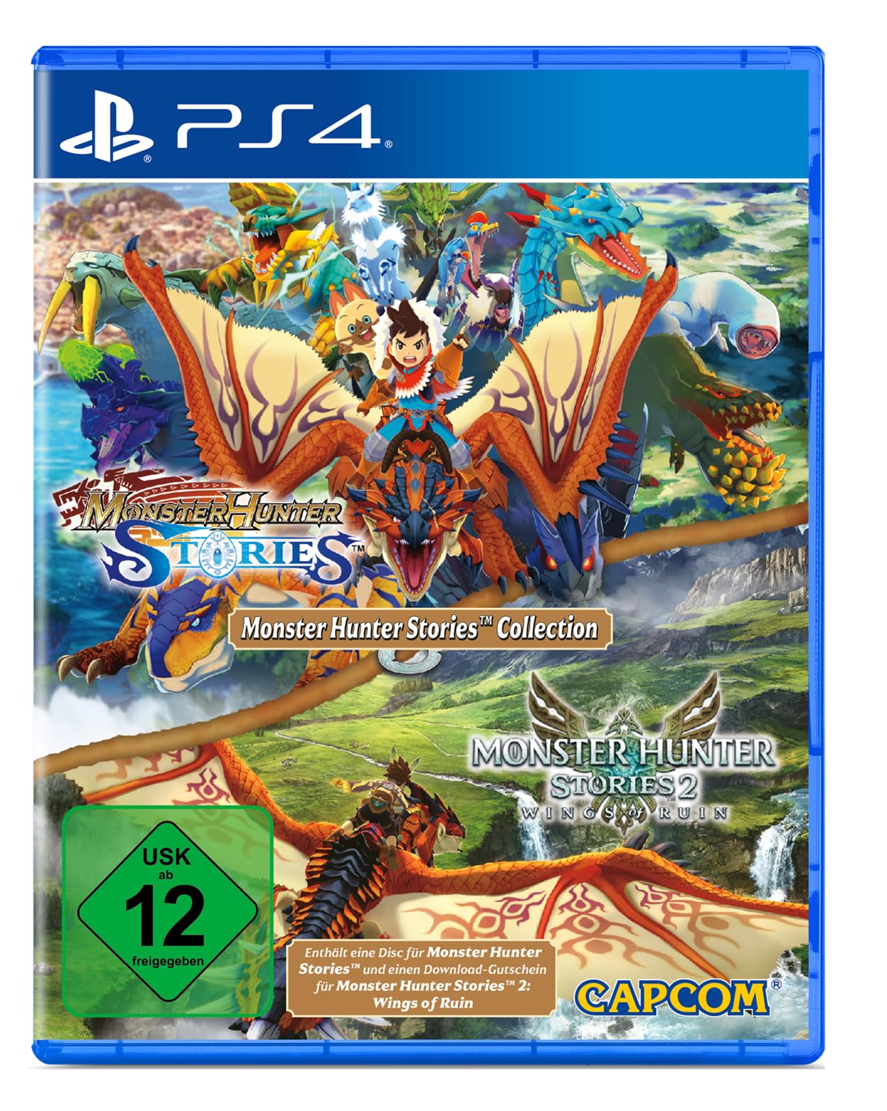 Capcom Monster Hunter Stories Collection | Monster Hunter Stories & Monster Hunter Stories 2: Wings of Ruin | PlayStation 4 PC