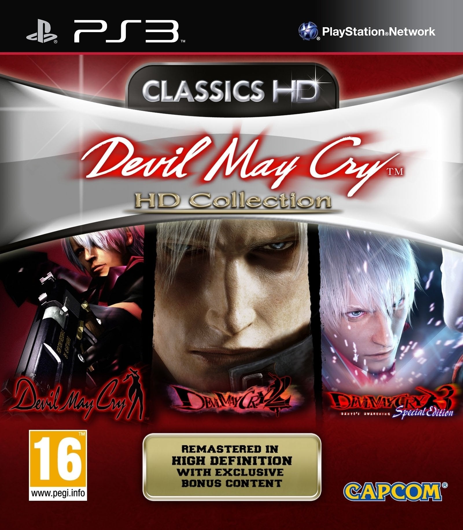 PS3 Devil May Cry HD Collection Games
